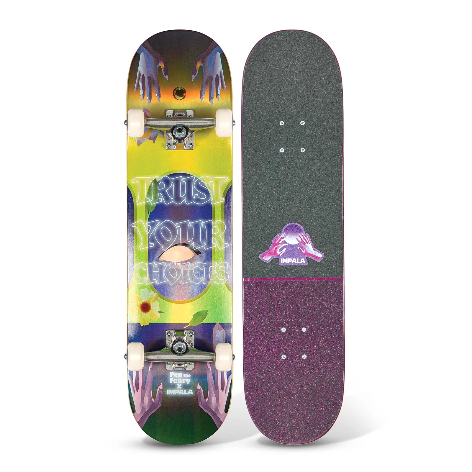 Impala Mystic Skateboard 8.0" Pea The Feary