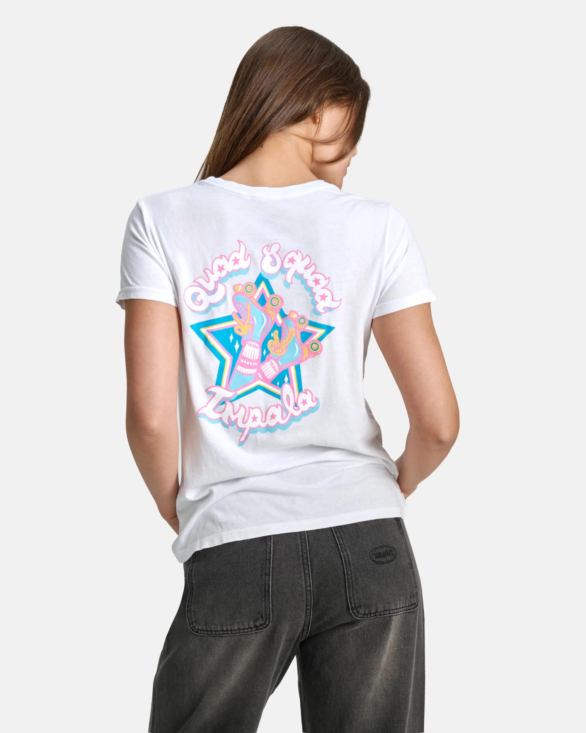 Impala Quad Squad Tee / White