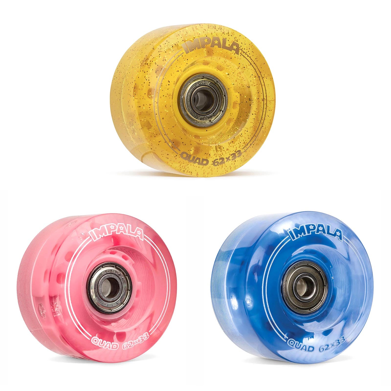 Impala Light-Up Roller Skate Wheels (4 Pack)