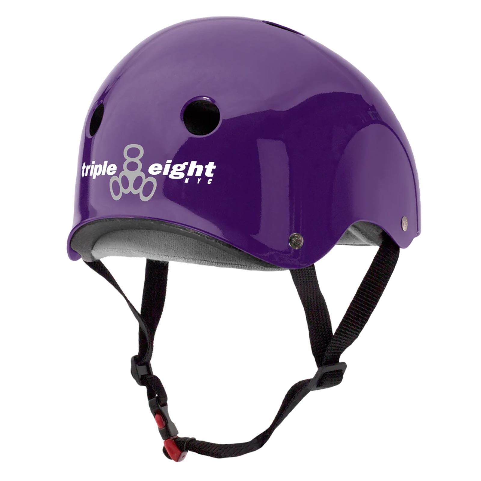 Triple 8 THE Certified Sweatsaver Helmet / Purple Gloss