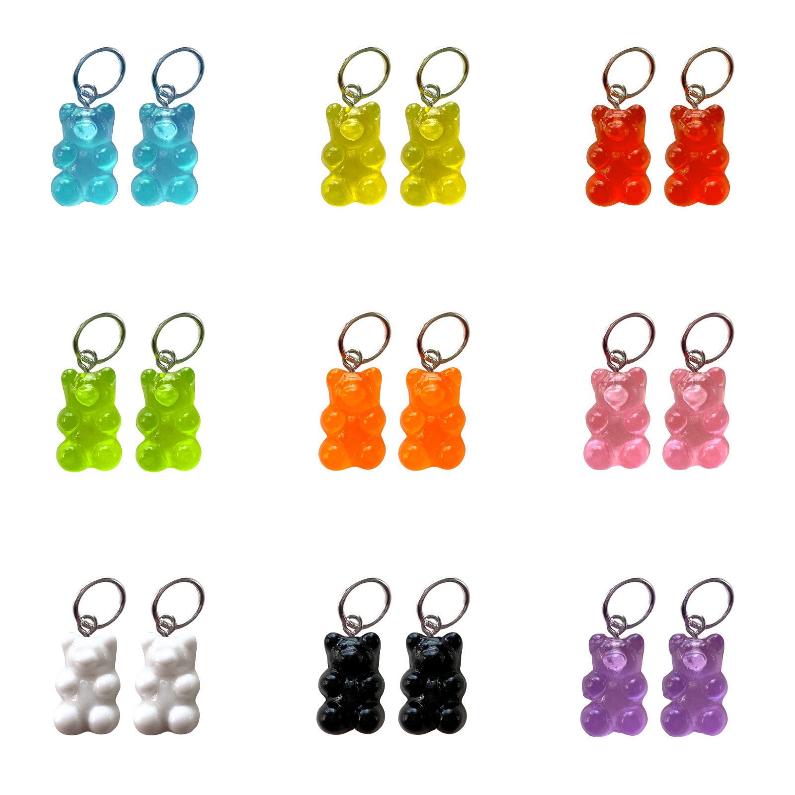 One Stop Gummy Bear Skate Charm (Pair)