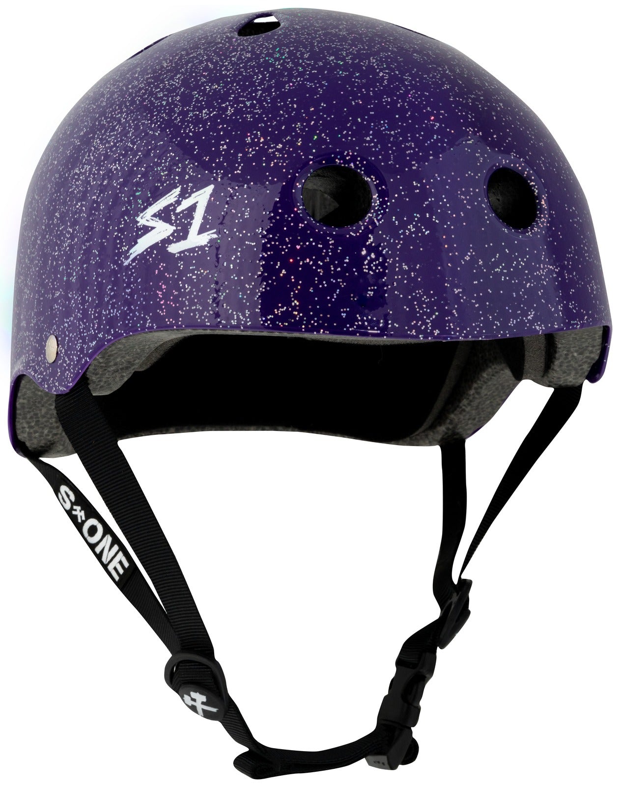 S1 Lifer Helmet (Certified) / Purple Gloss Glitter