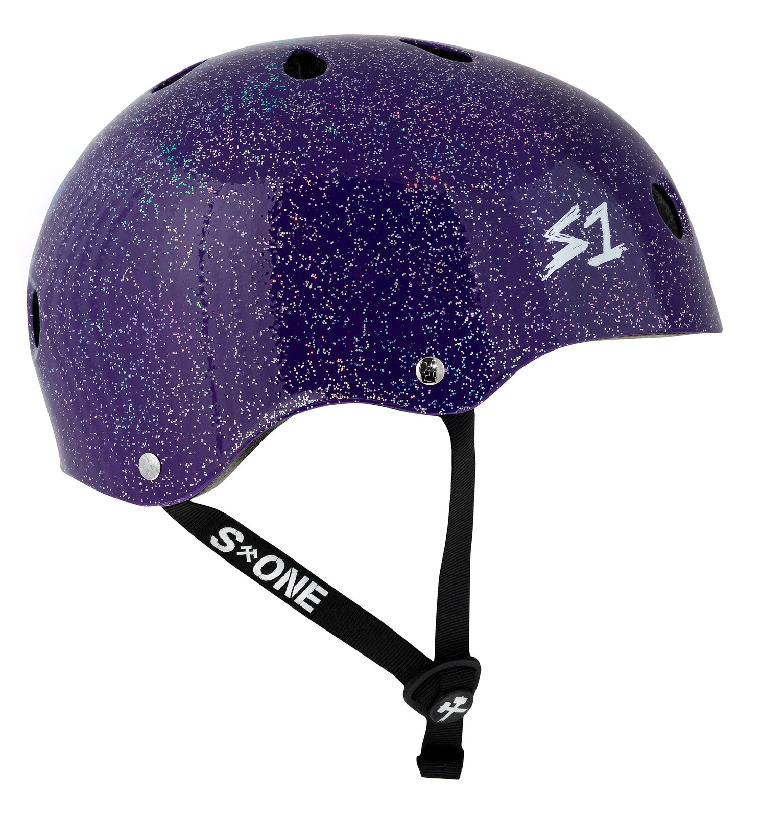 S1 Lifer Helmet (Certified) / Purple Gloss Glitter