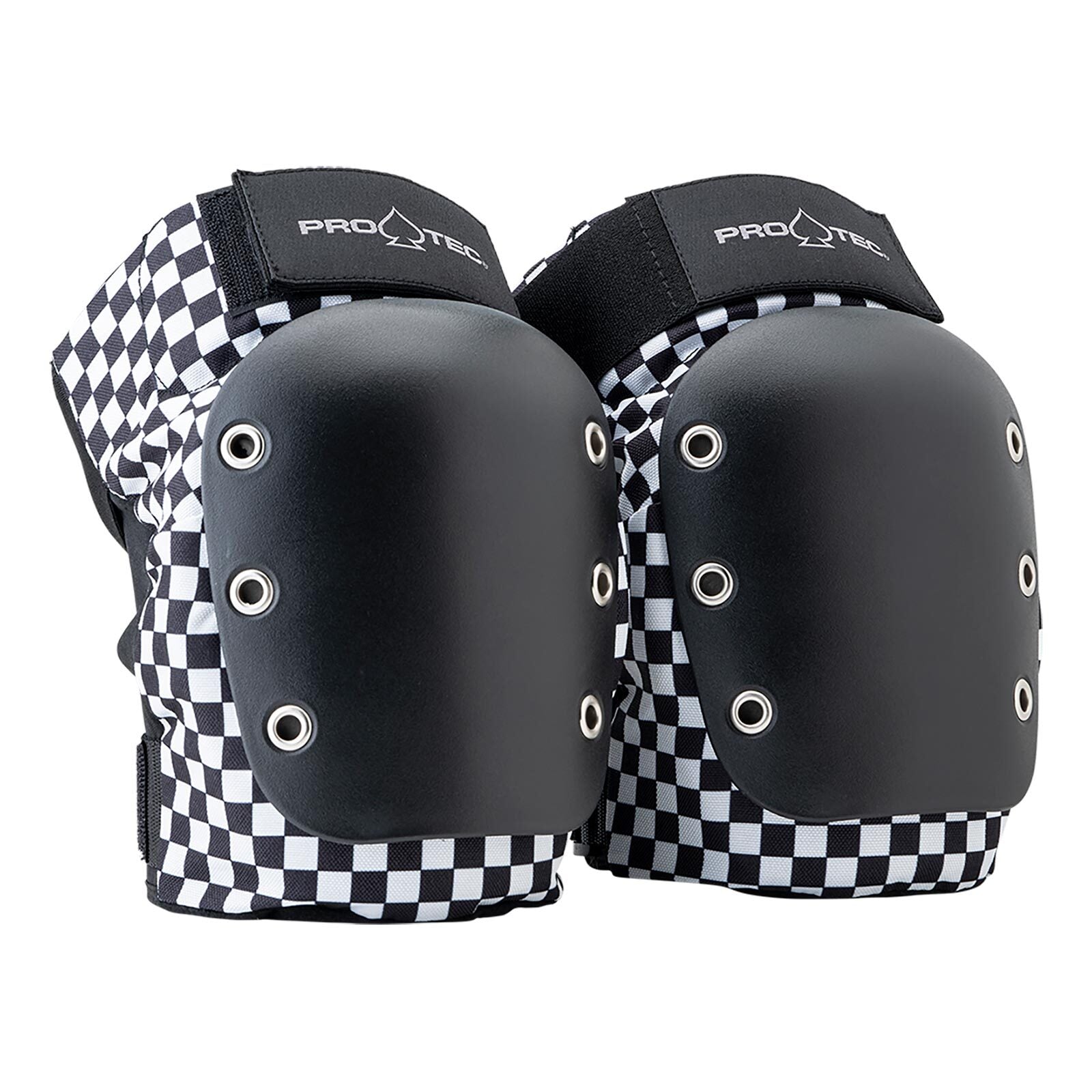 Pro-Tec Street Knee Pads / Open Back / Checker / Y