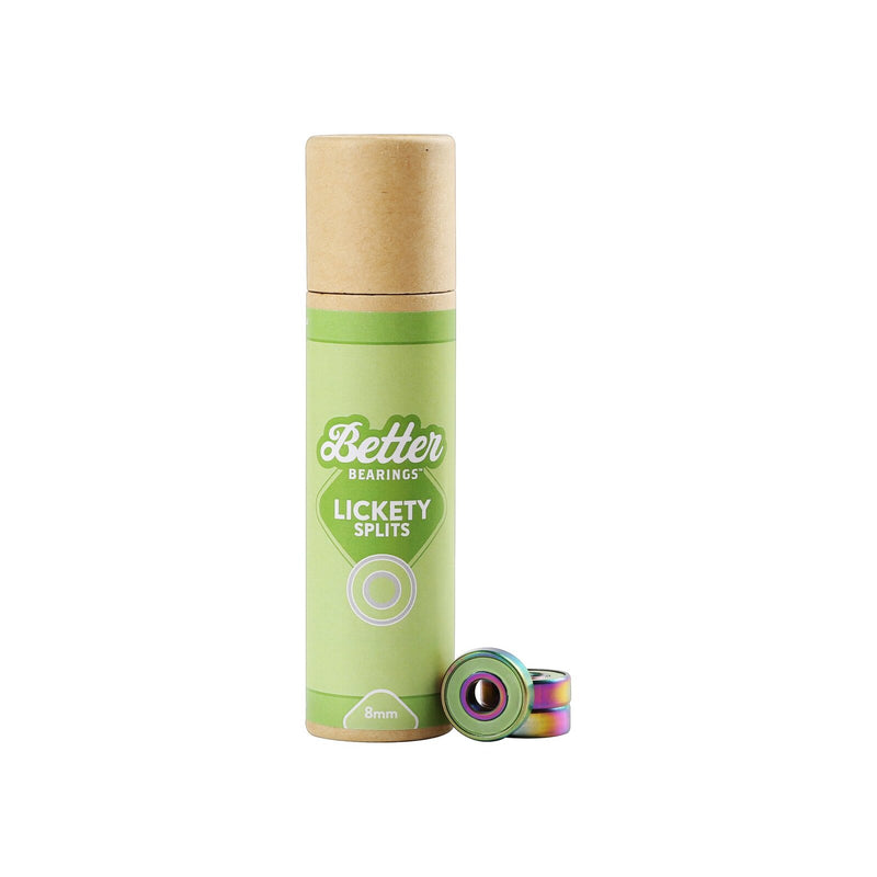 Better Bearings Lickety Splits ABEC 7 (16 Pack) / Green / 8mm