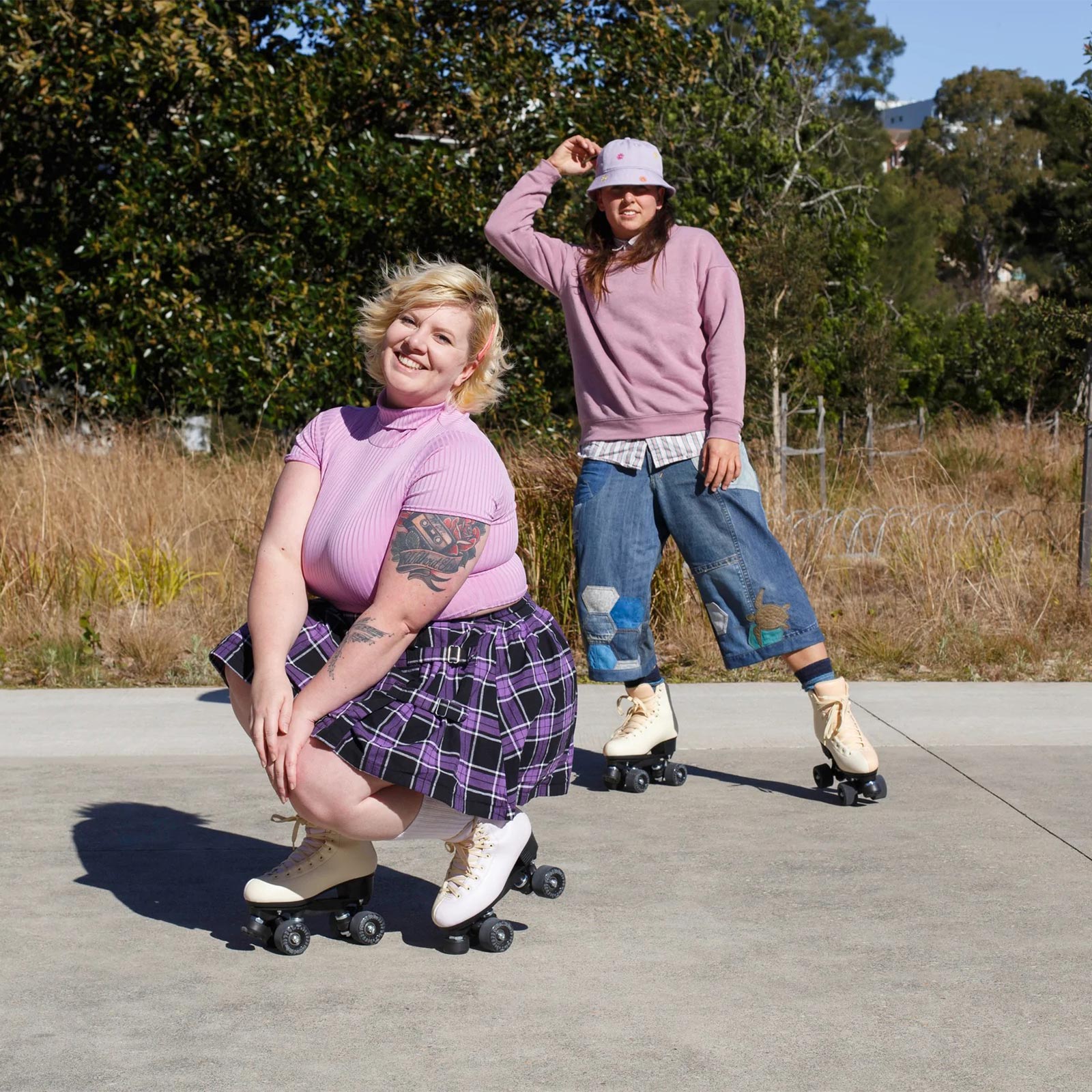 Chuffed Cruiser Roller Skates / Sunset