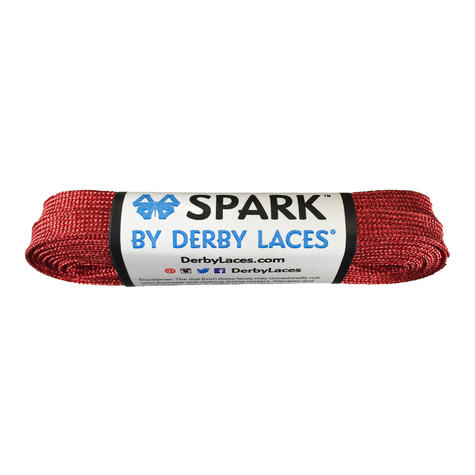 Derby Laces Spark / Red / 54in (137cm)