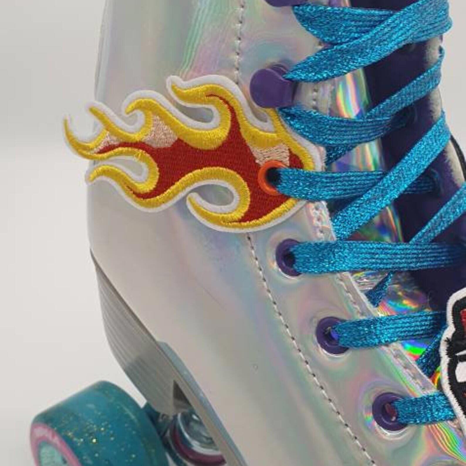 Elsies Embroidered Skate Accessories (Single) / Flames