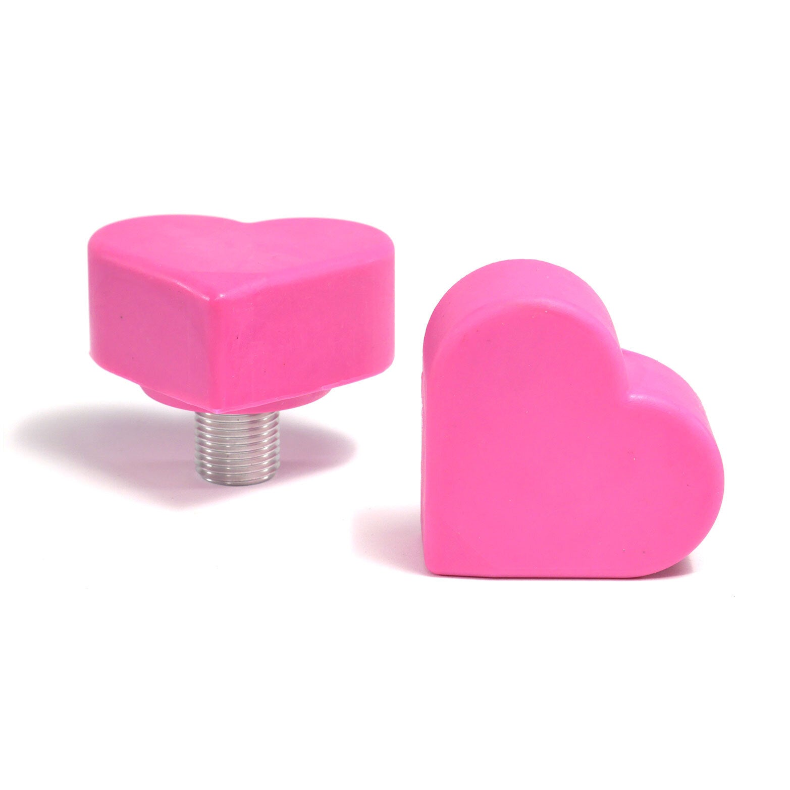 Grindstone Deadstop Adjustable Toe Stops / BB Pink / Short