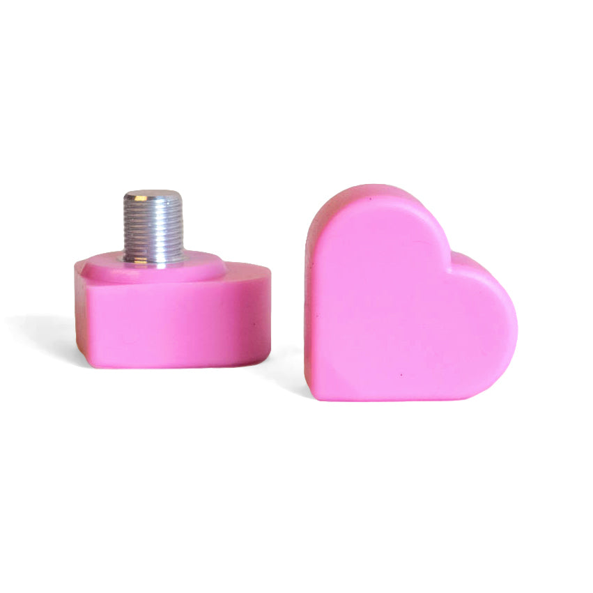 Grindstone Heartstopper Adjustable Toe Stops / BB Pink / Short