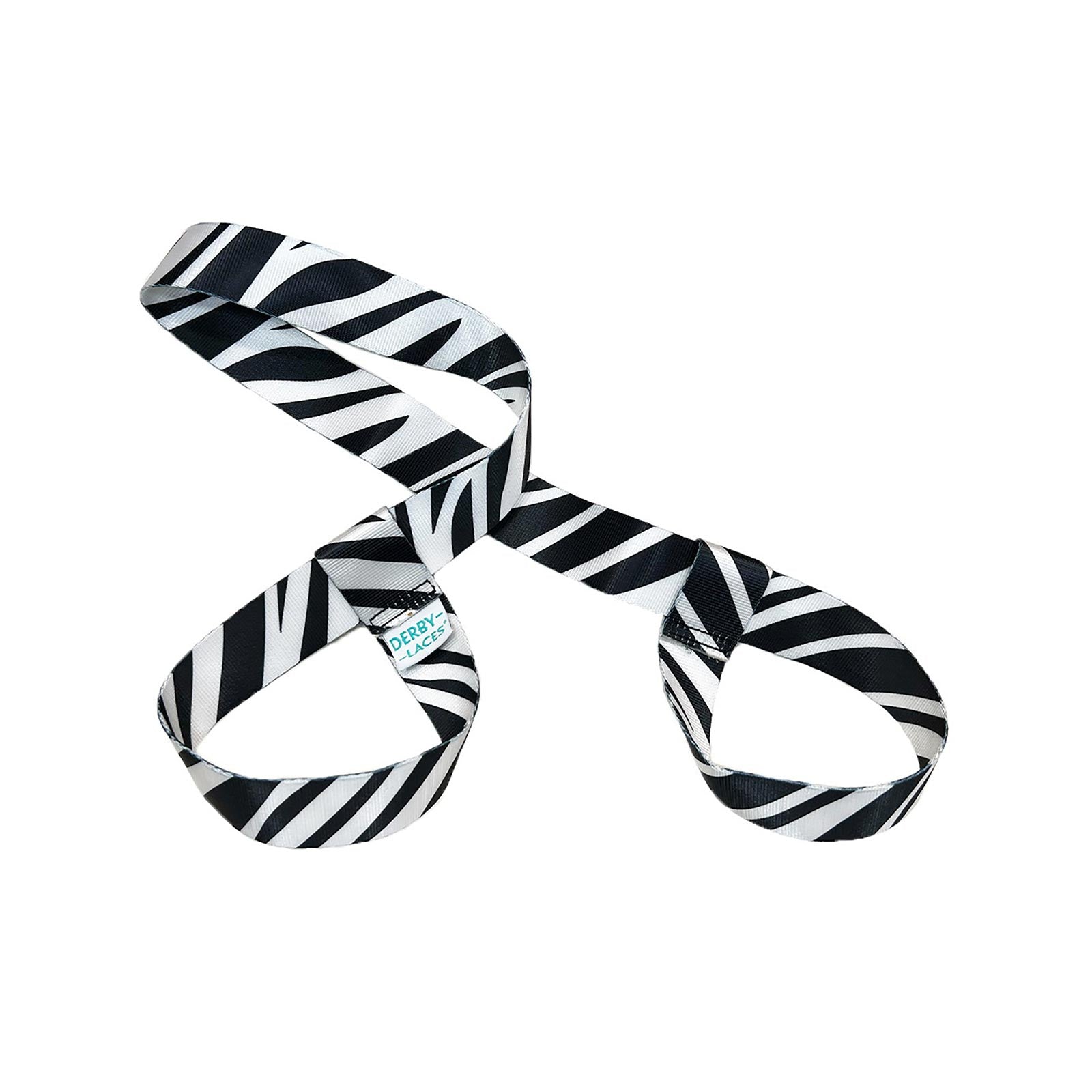 Derby Laces Skate Gear Leash / Zebra Print