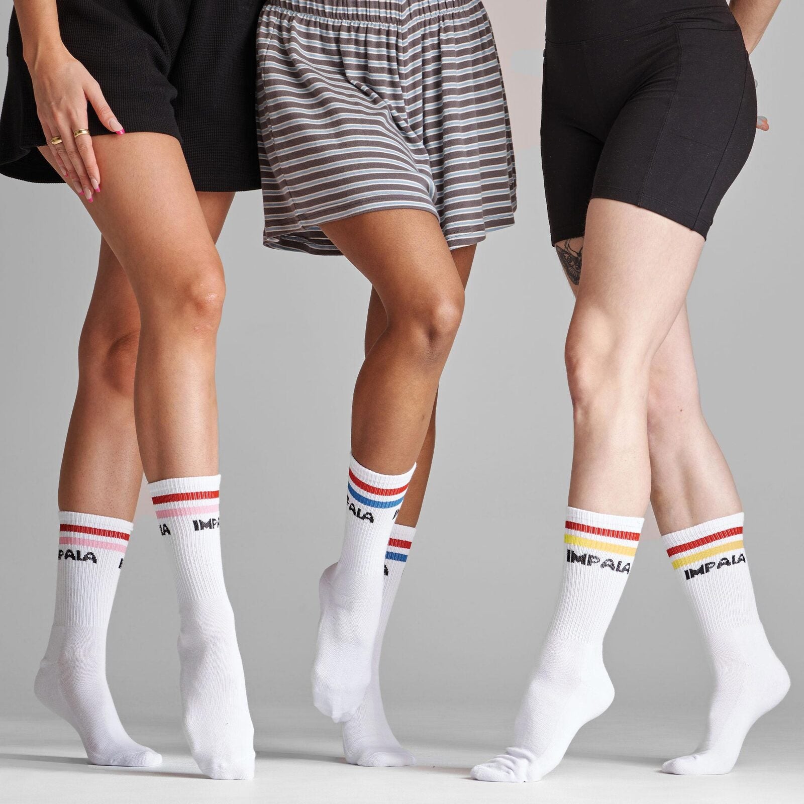 Impala Stripe Socks (3 Pack) / Multi
