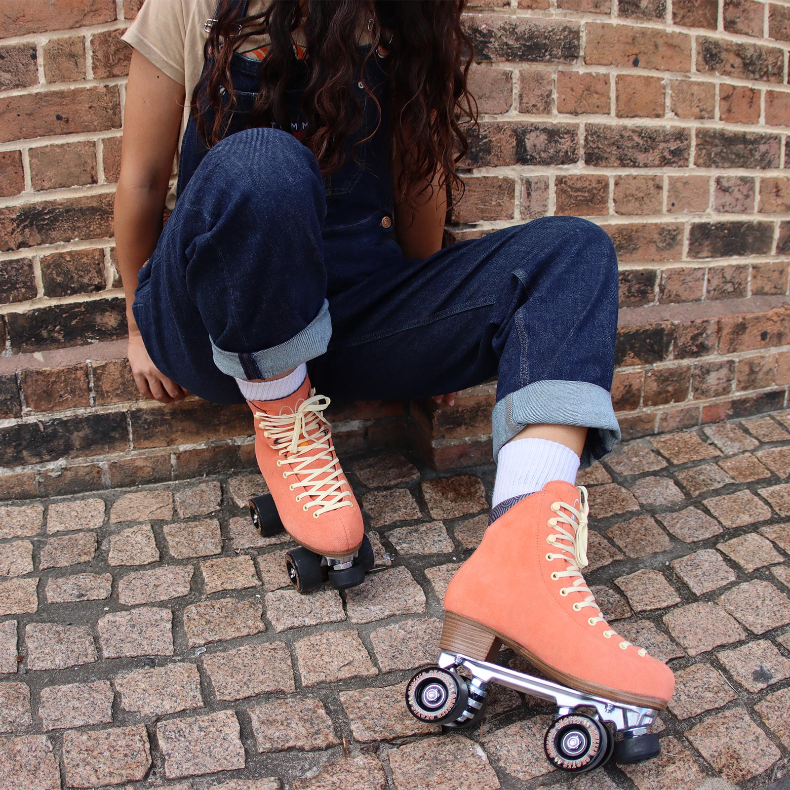 Chuffed Wanderer Roller Skates / Peach Pink