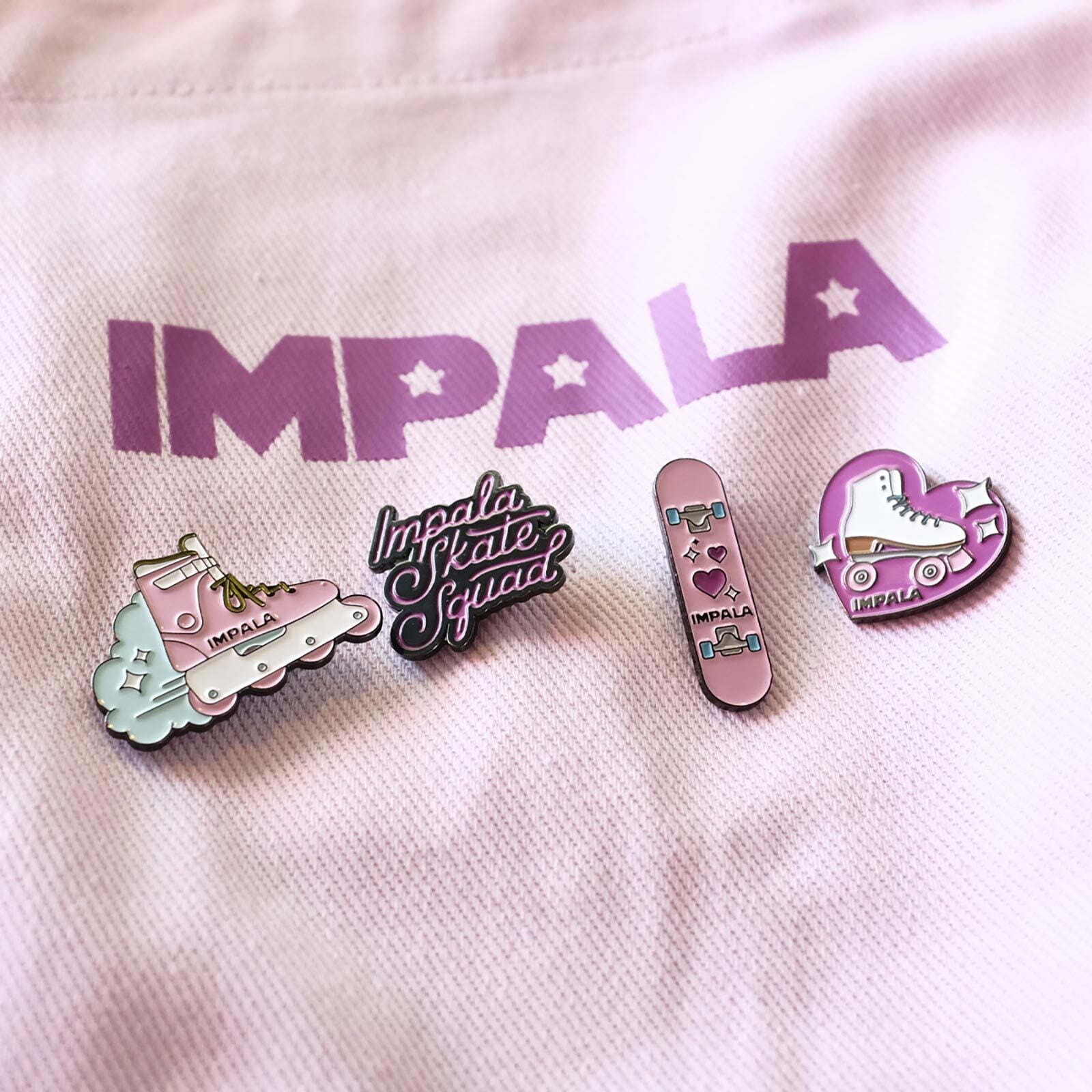 Impala Skate Enamel Pin Pack