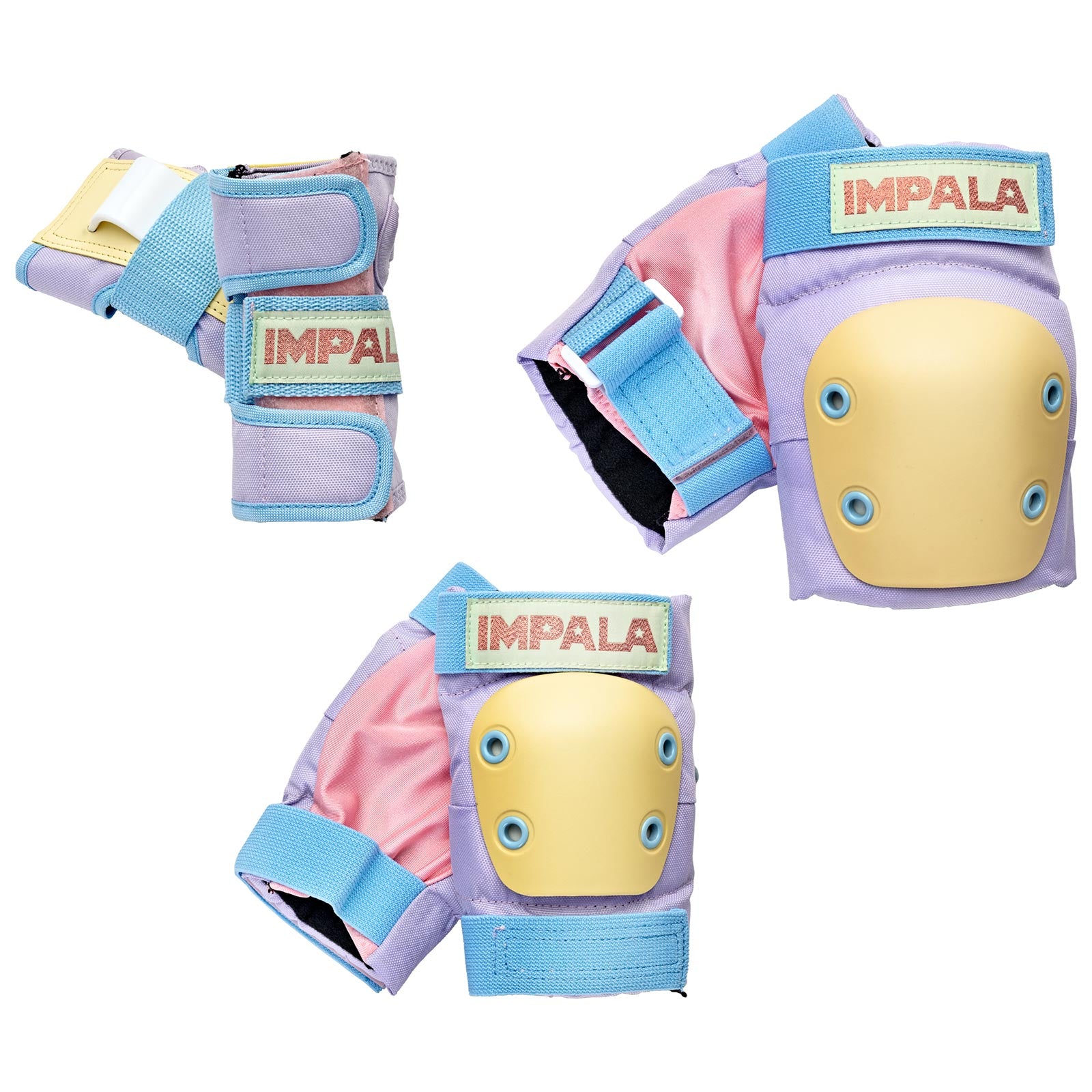 Impala Protective Tri-Pack / Junior / Pastel Block