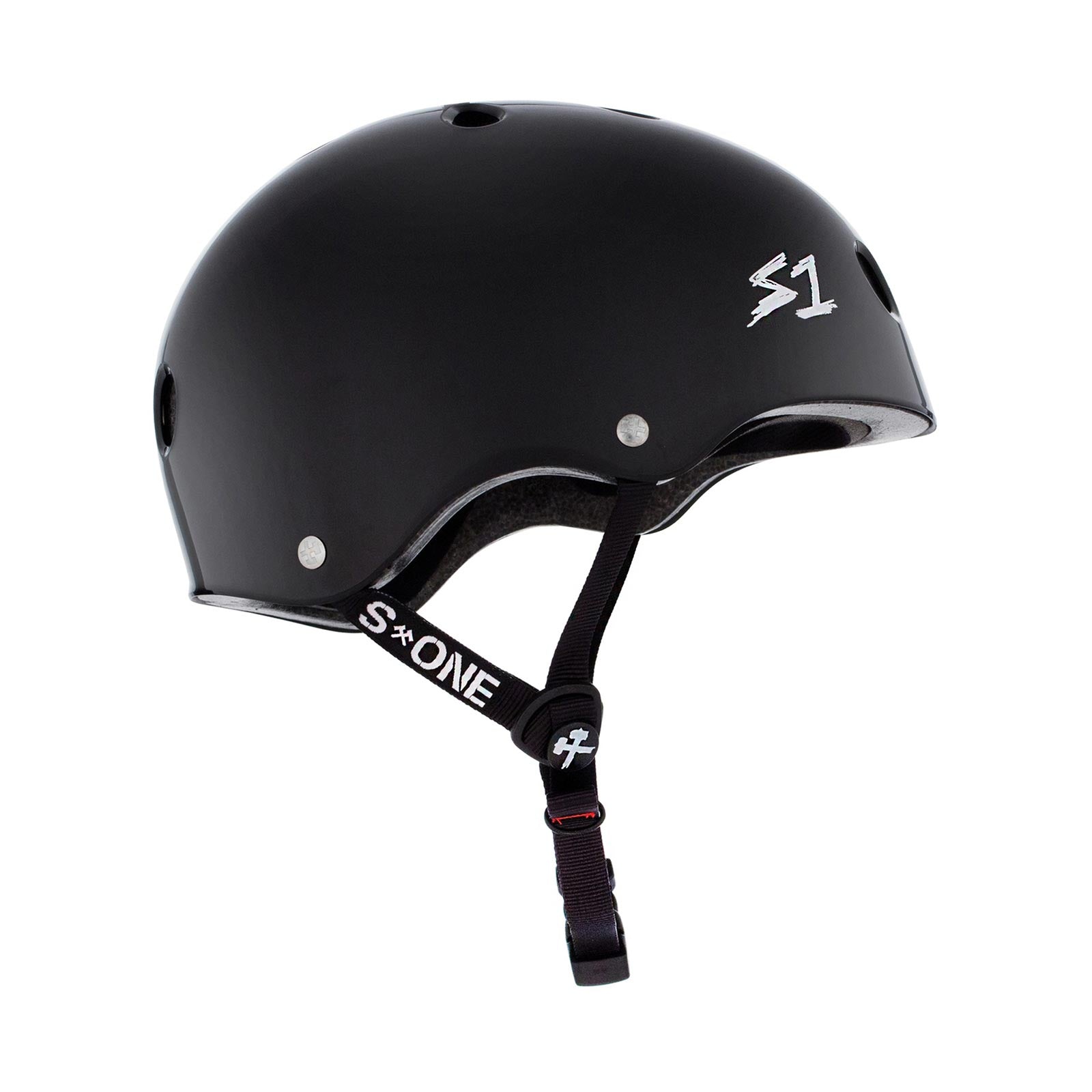 S1 Lifer Helmet (Certified) / Black Gloss