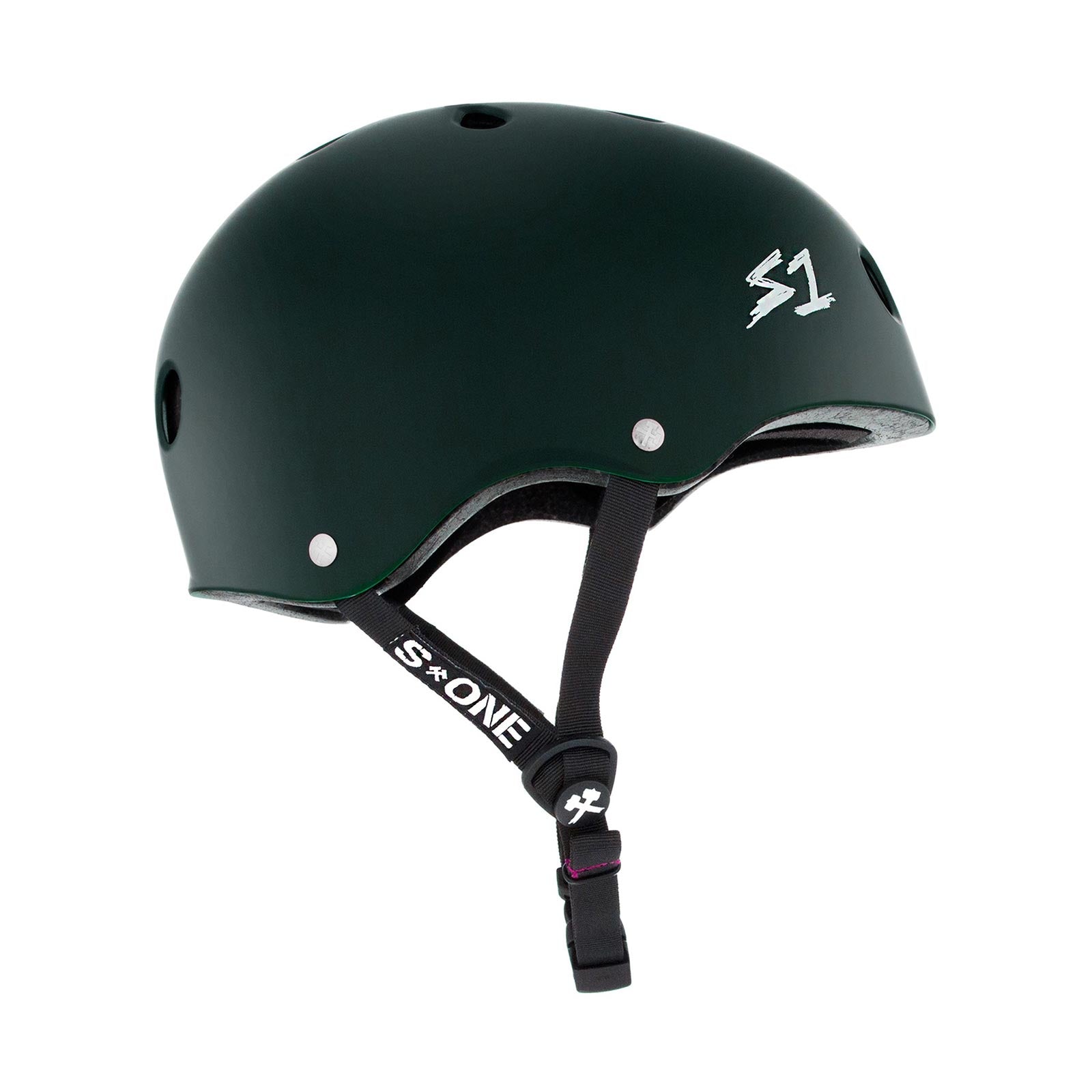 S1 Lifer Helmet (Certified) / Dark Green Matte