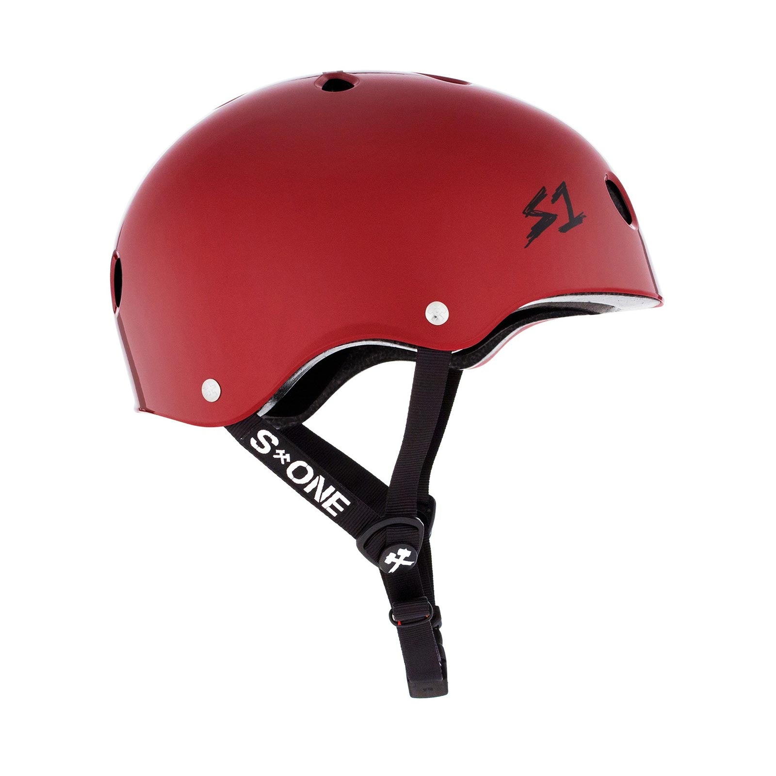 S1 Lifer Helmet (Certified) / Blood Red Matte