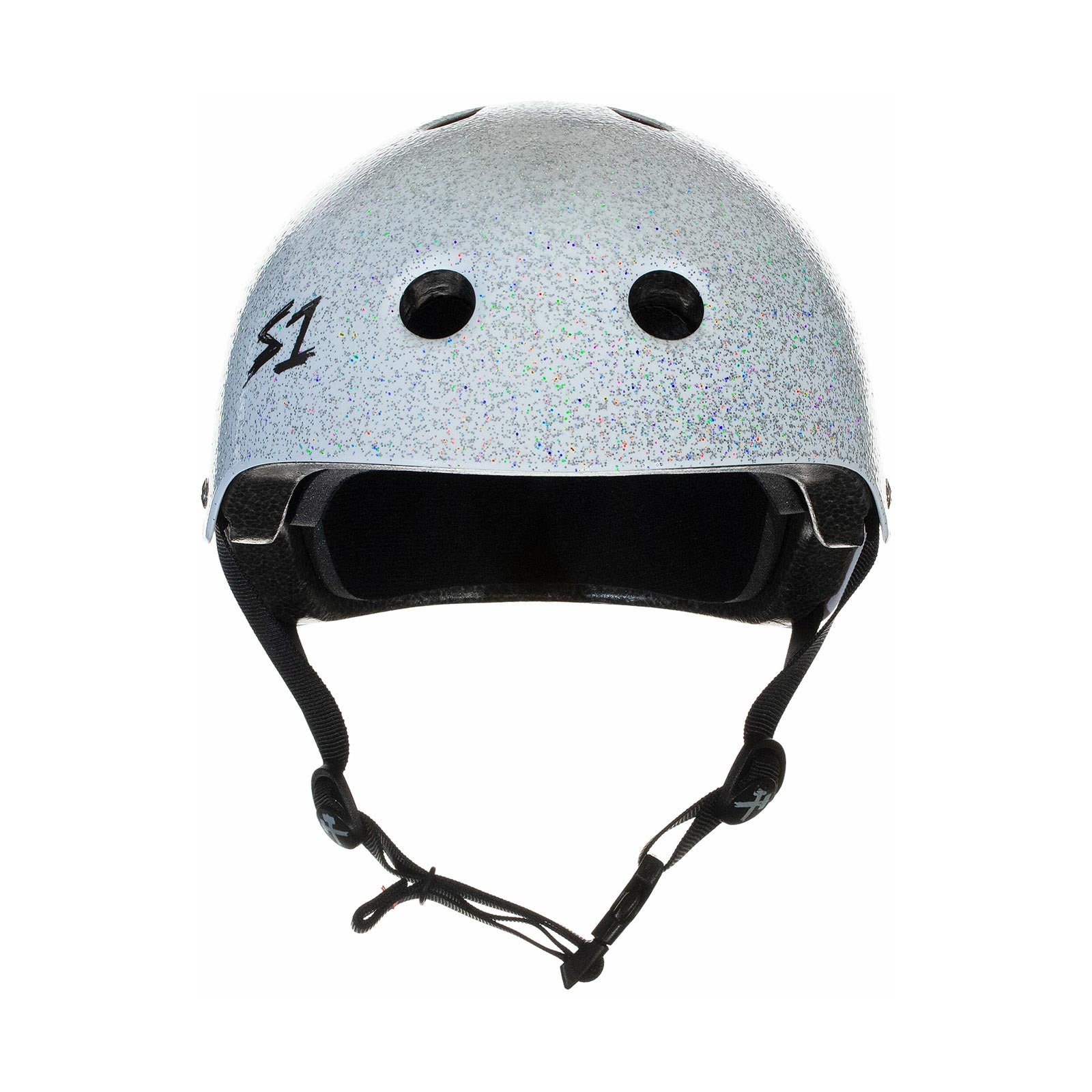 S1 Lifer Helmet (Certified) / White Gloss Glitter