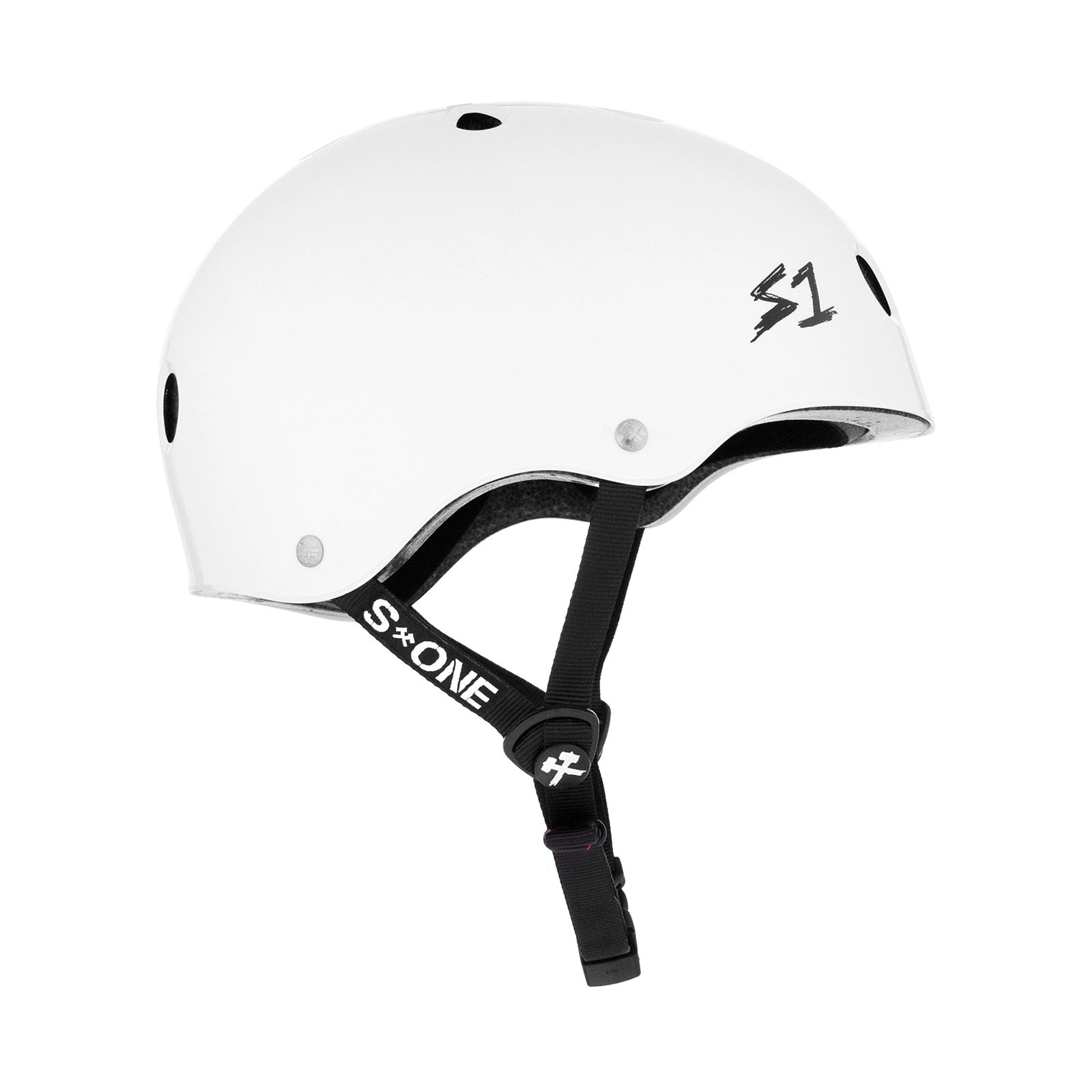 S1 Lifer Helmet (Certified) / White Gloss