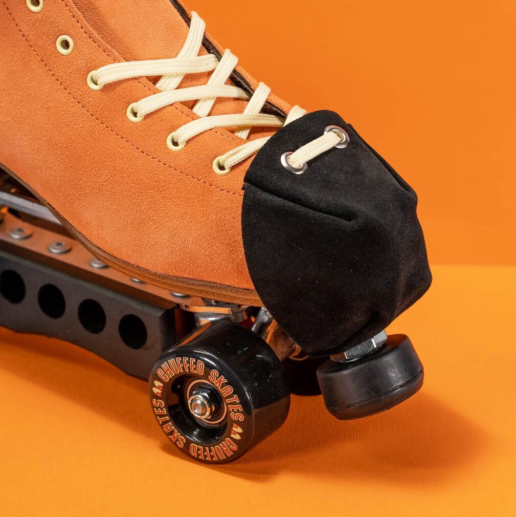 One Stop Suede Toe Guards / Black