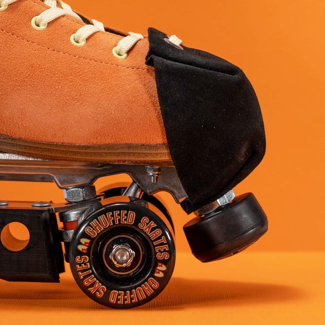 One Stop Suede Toe Guards / Black