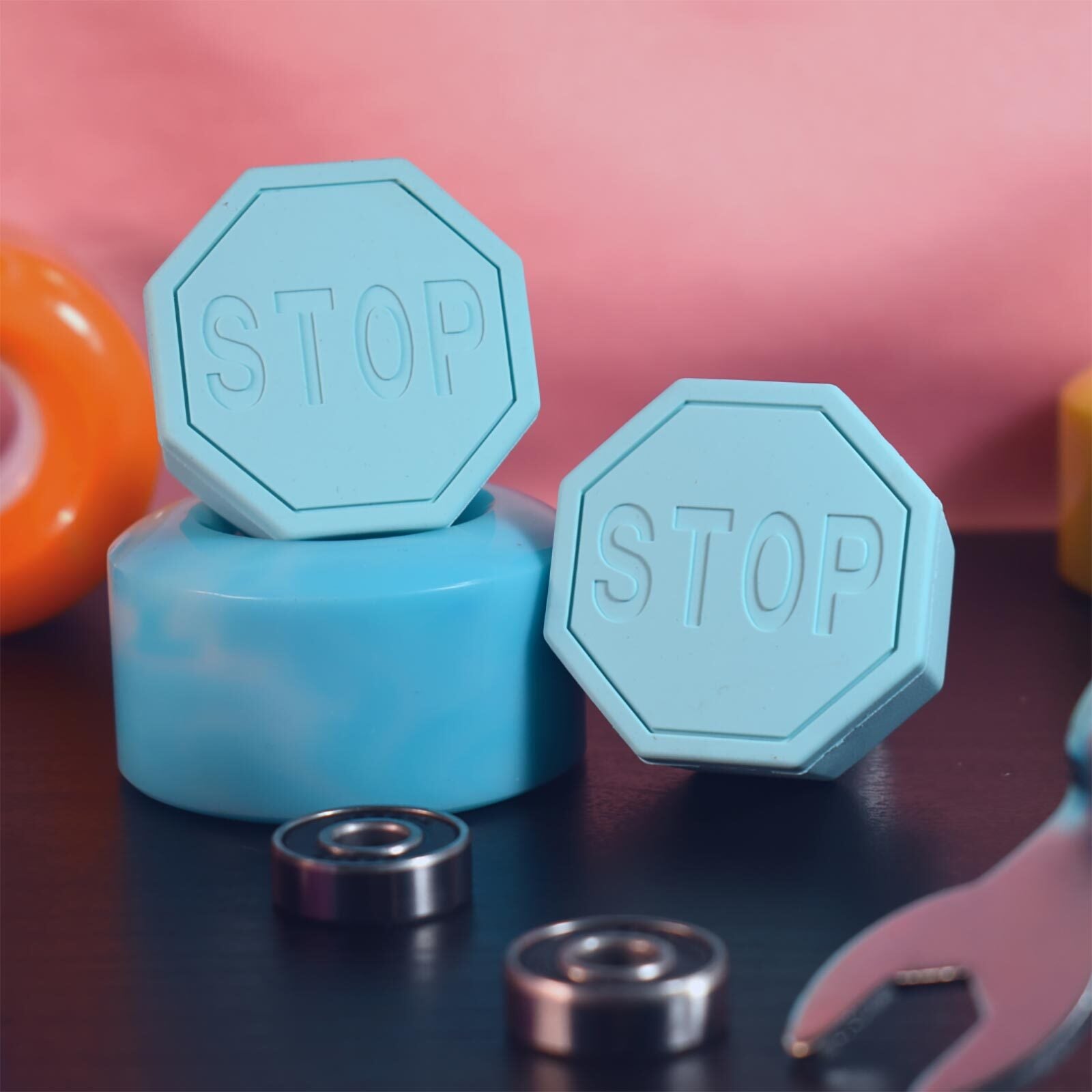 One Stop Toe Stops / Blue