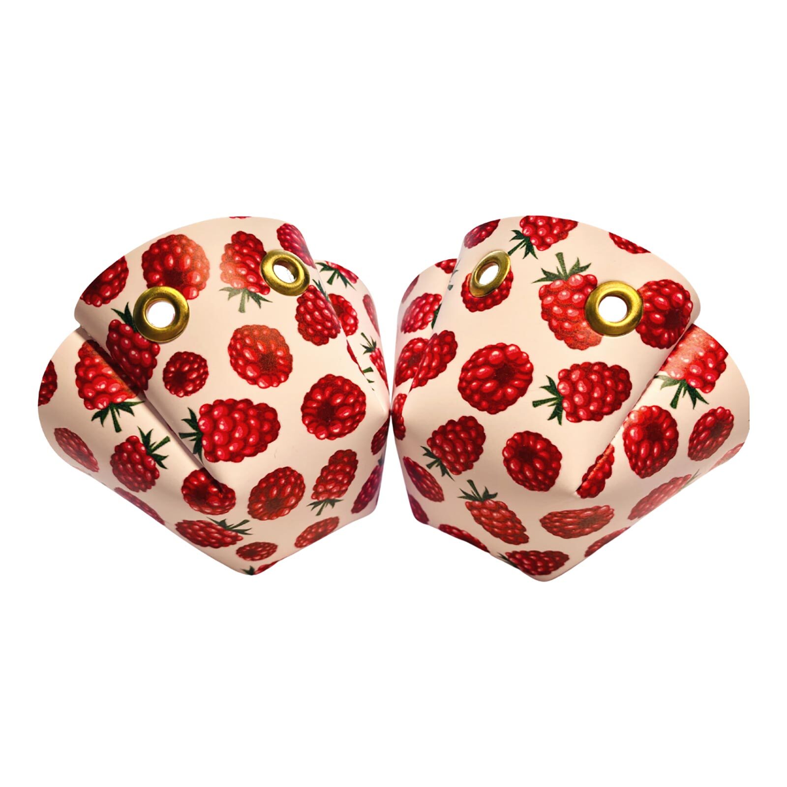 One Stop Vegan Toe Guards / Red Raspberry