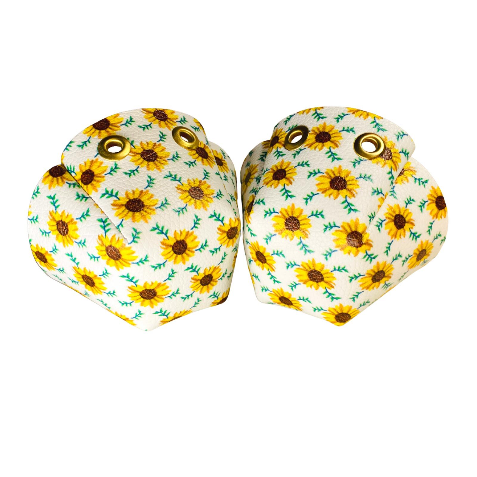 One Stop Vegan Toe Guards / Sunflower Cross Hatch