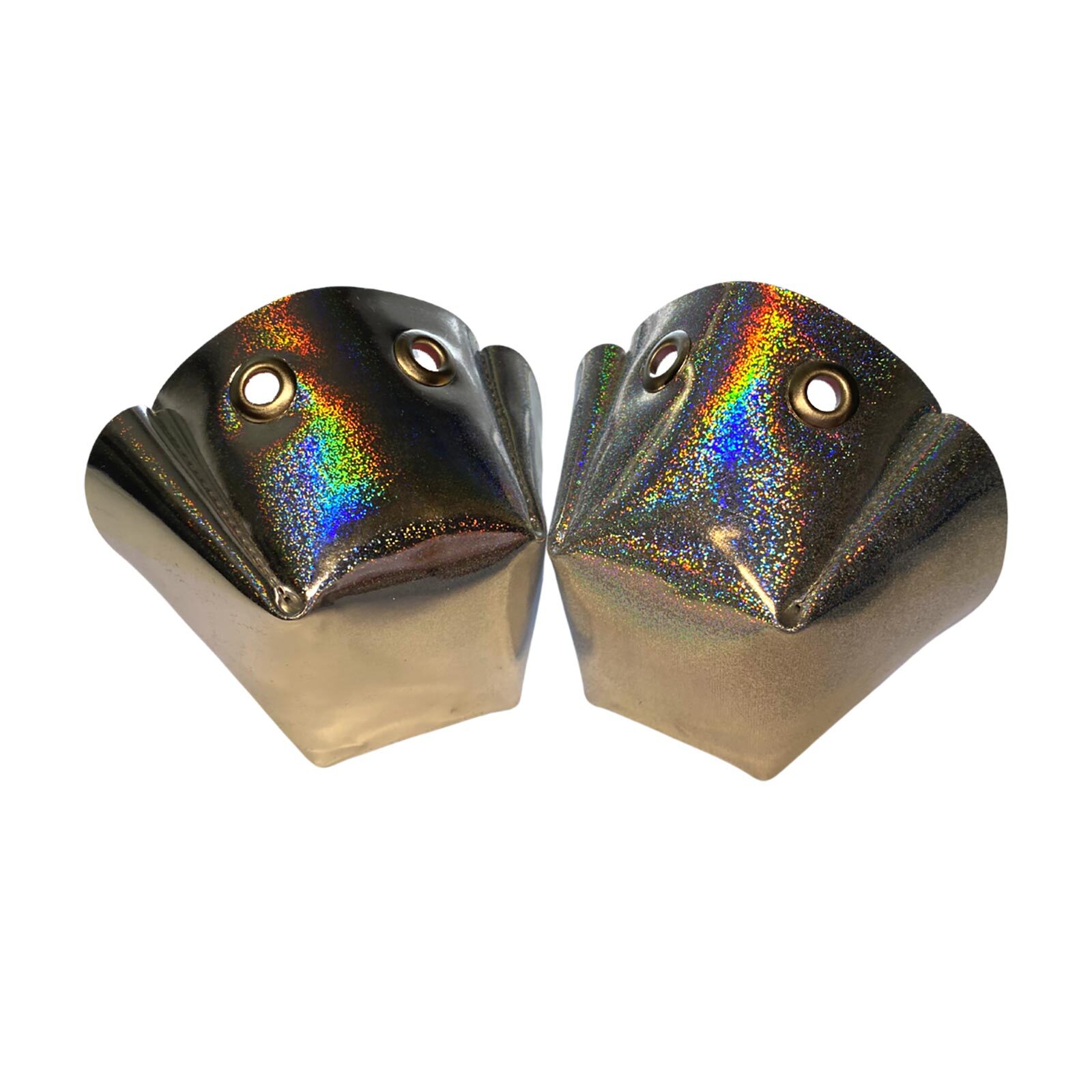 One Stop Vegan Toe Guards / Silver Scatter