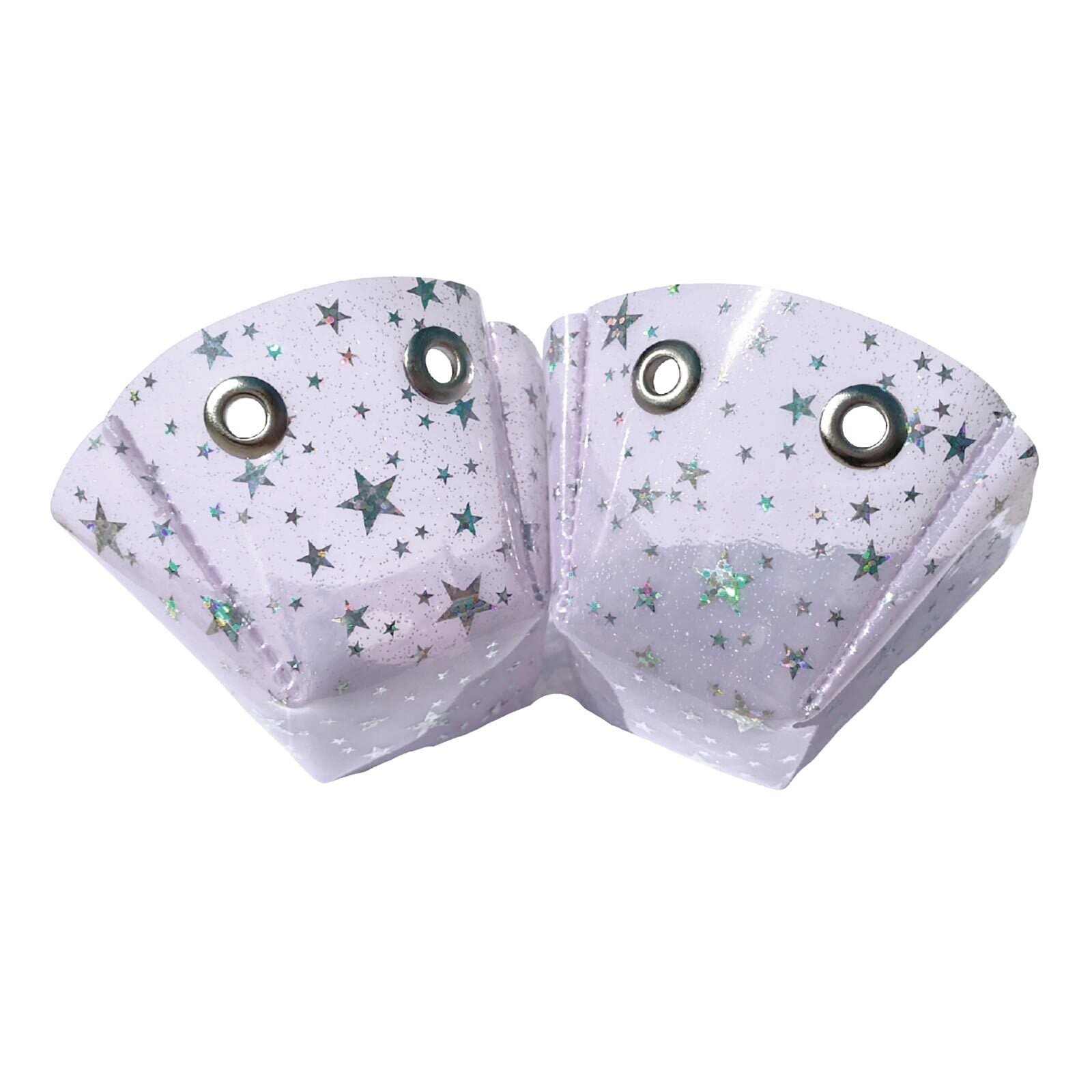 One Stop Vegan Toe Guards / Milky Way White Jelly Twinkle Star