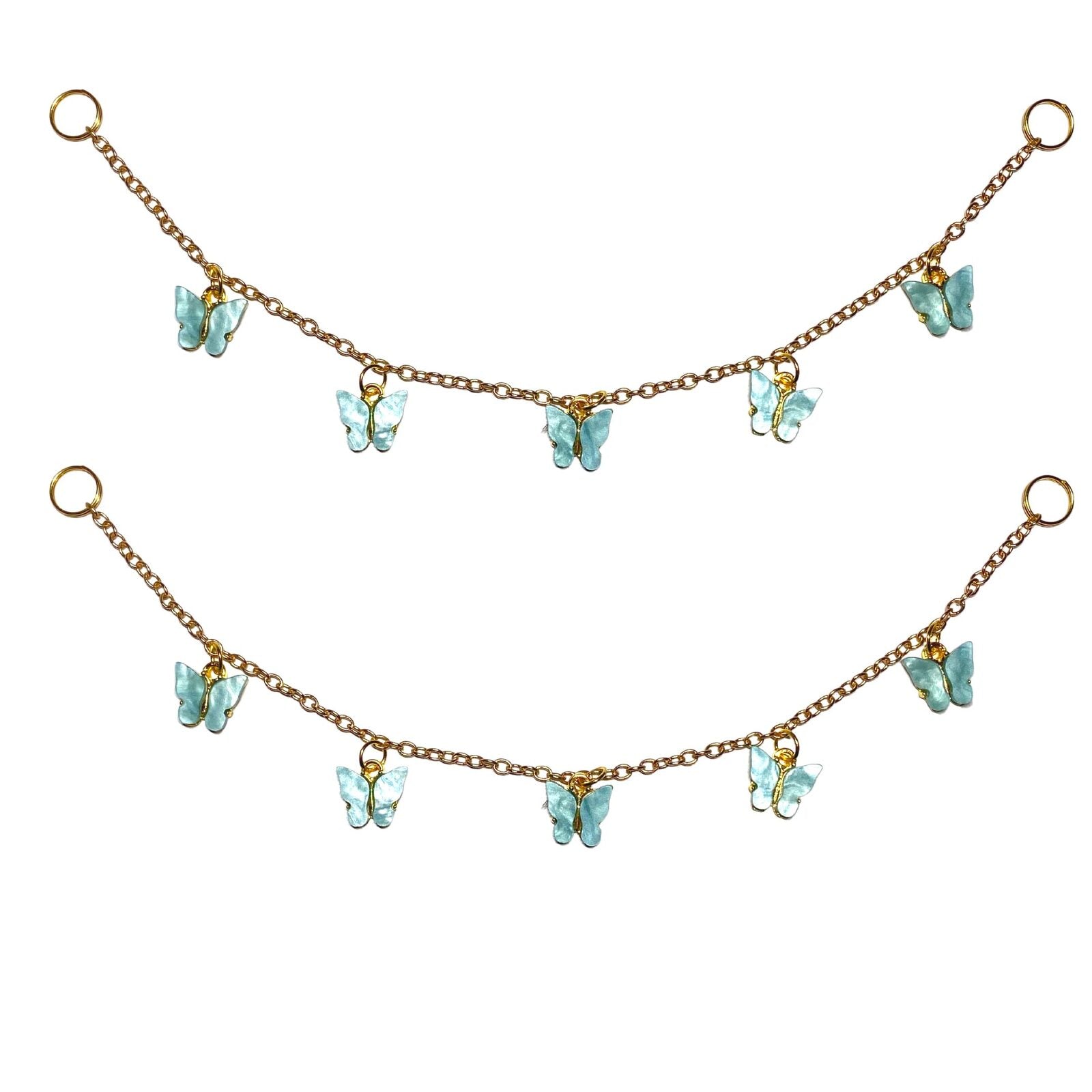 One Stop Butterfly Skatelet (Pair) / Blue