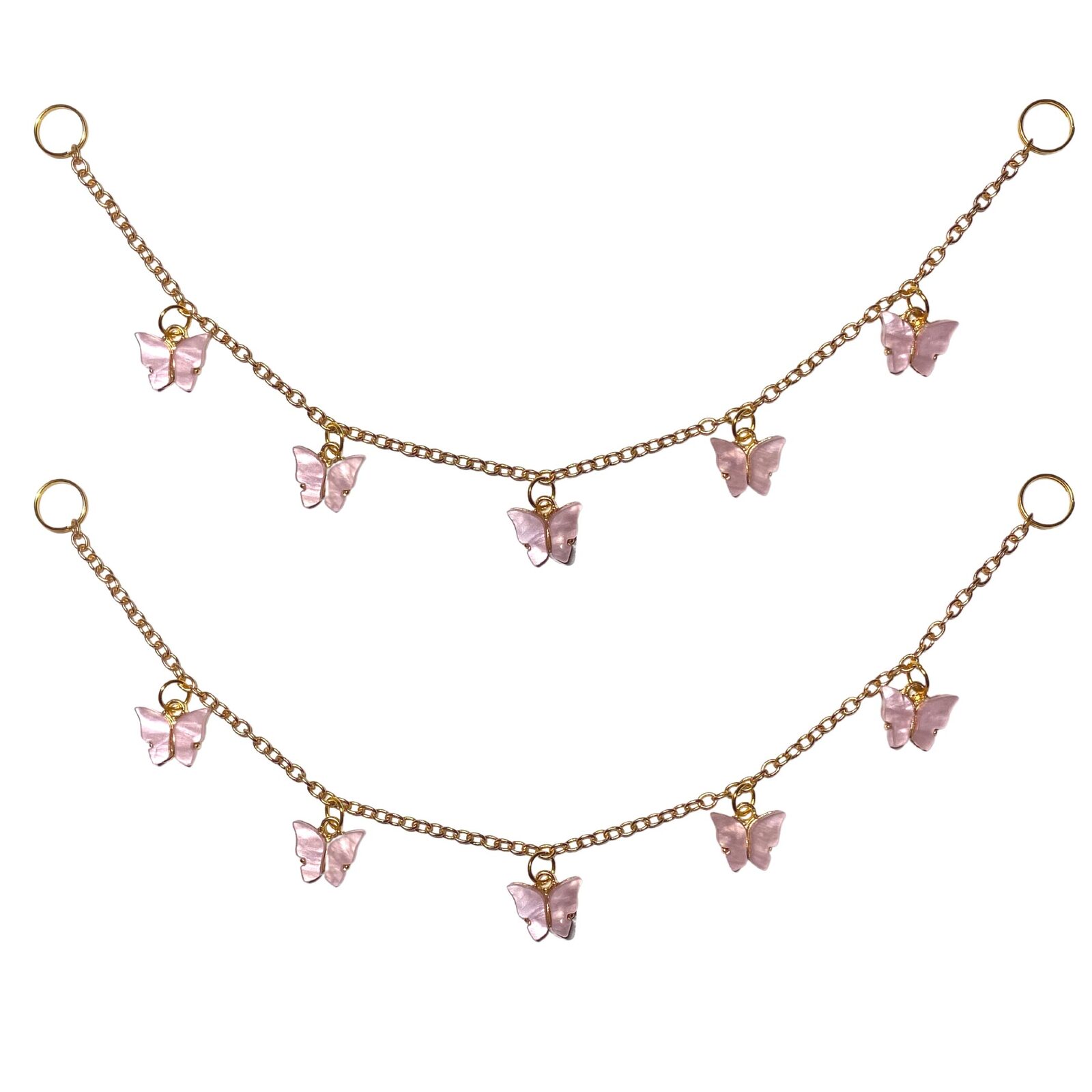 One Stop Butterfly Skatelet (Pair) / Pink