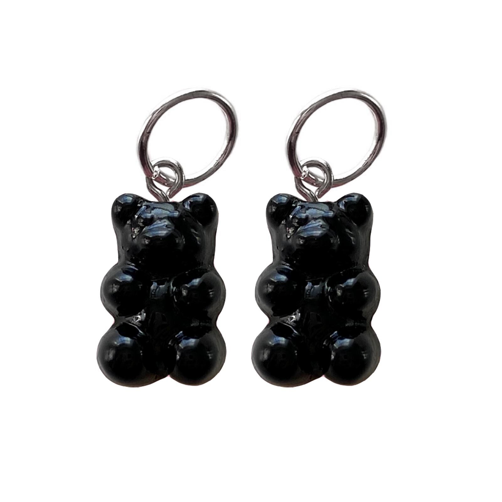 One Stop Gummy Bear Skate Charm (Pair) / Black