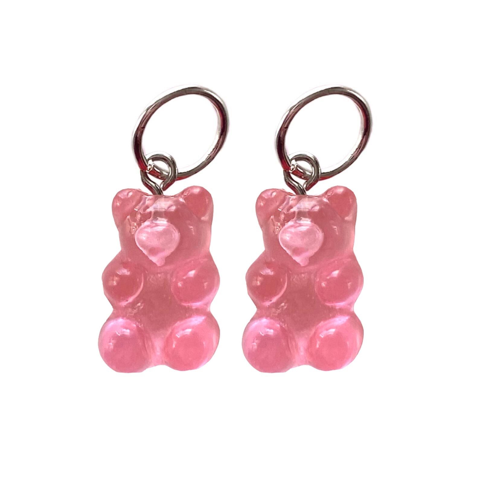 One Stop Gummy Bear Skate Charm (Pair) / Pink