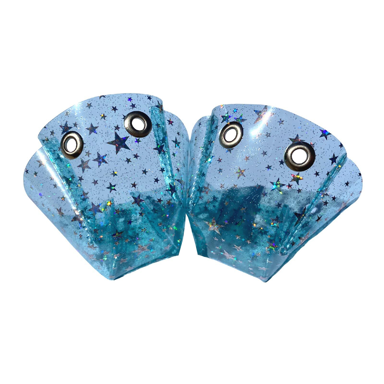 One Stop Vegan Toe Guards / Blue Jelly Twinkle Star