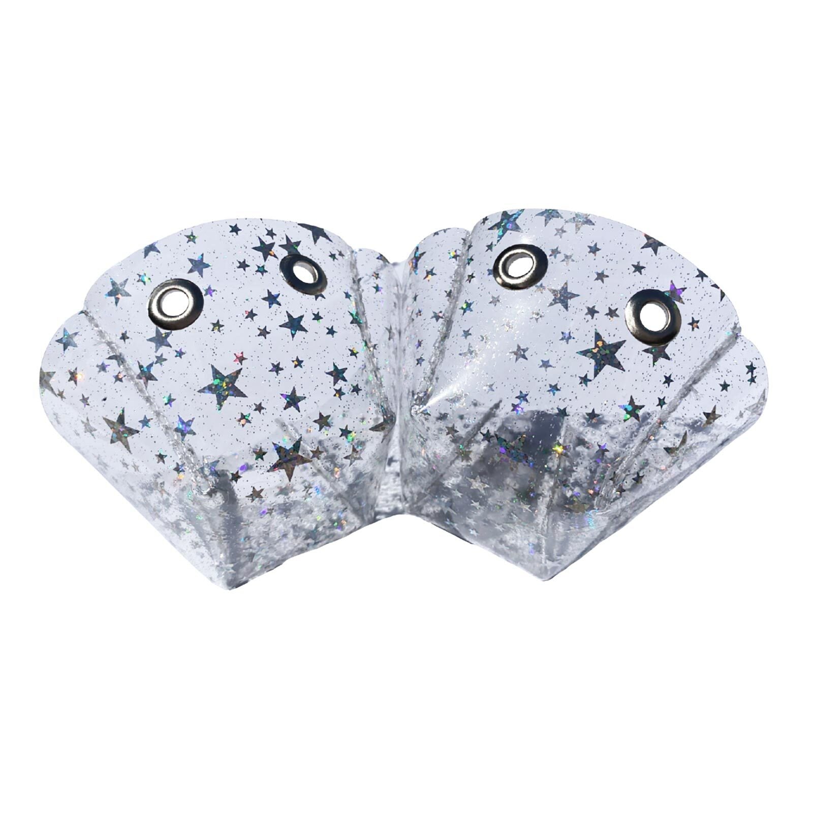 One Stop Vegan Toe Guards / Clear Jelly Twinkle Star