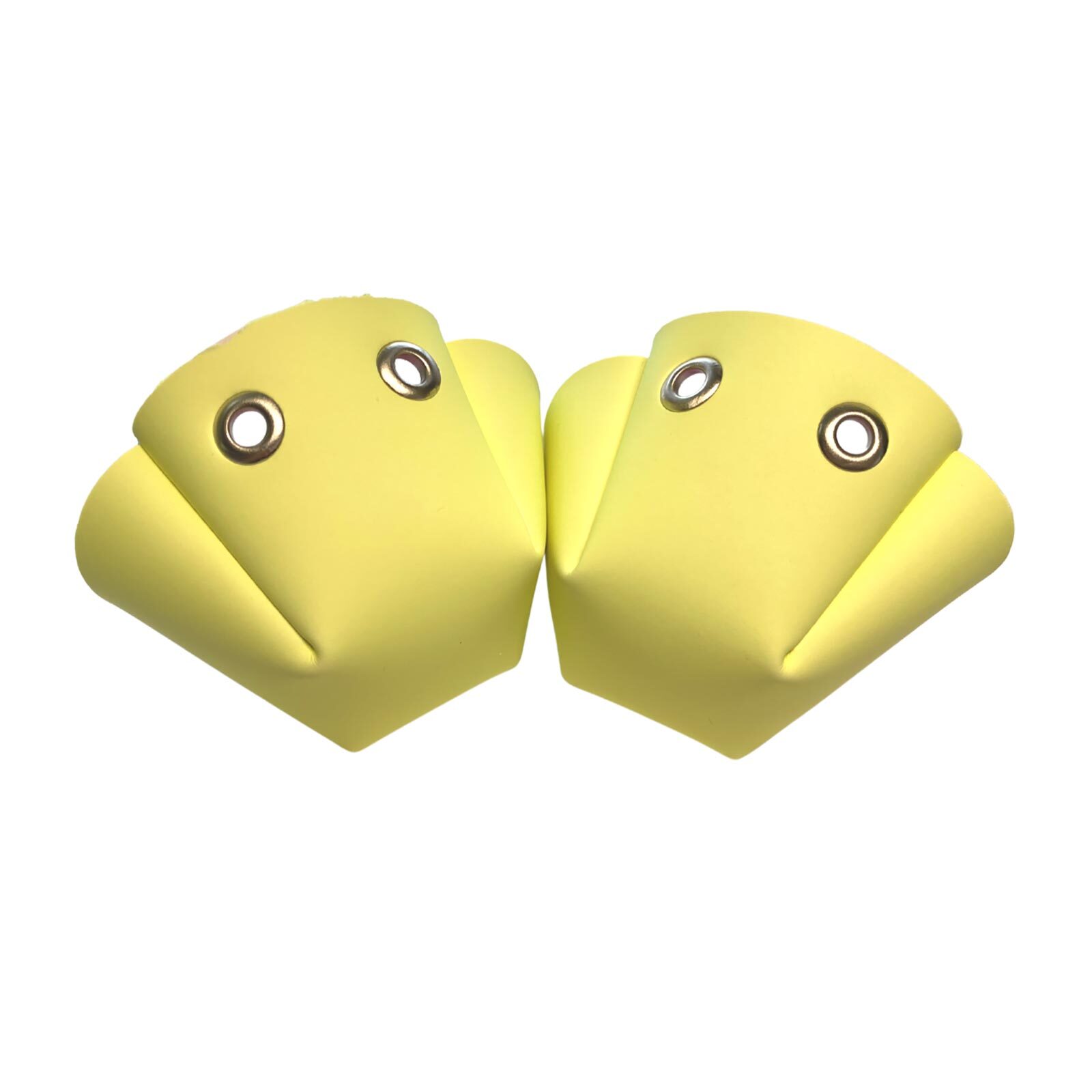 One Stop Vegan Toe Guards / Glow in the Dark Yellow