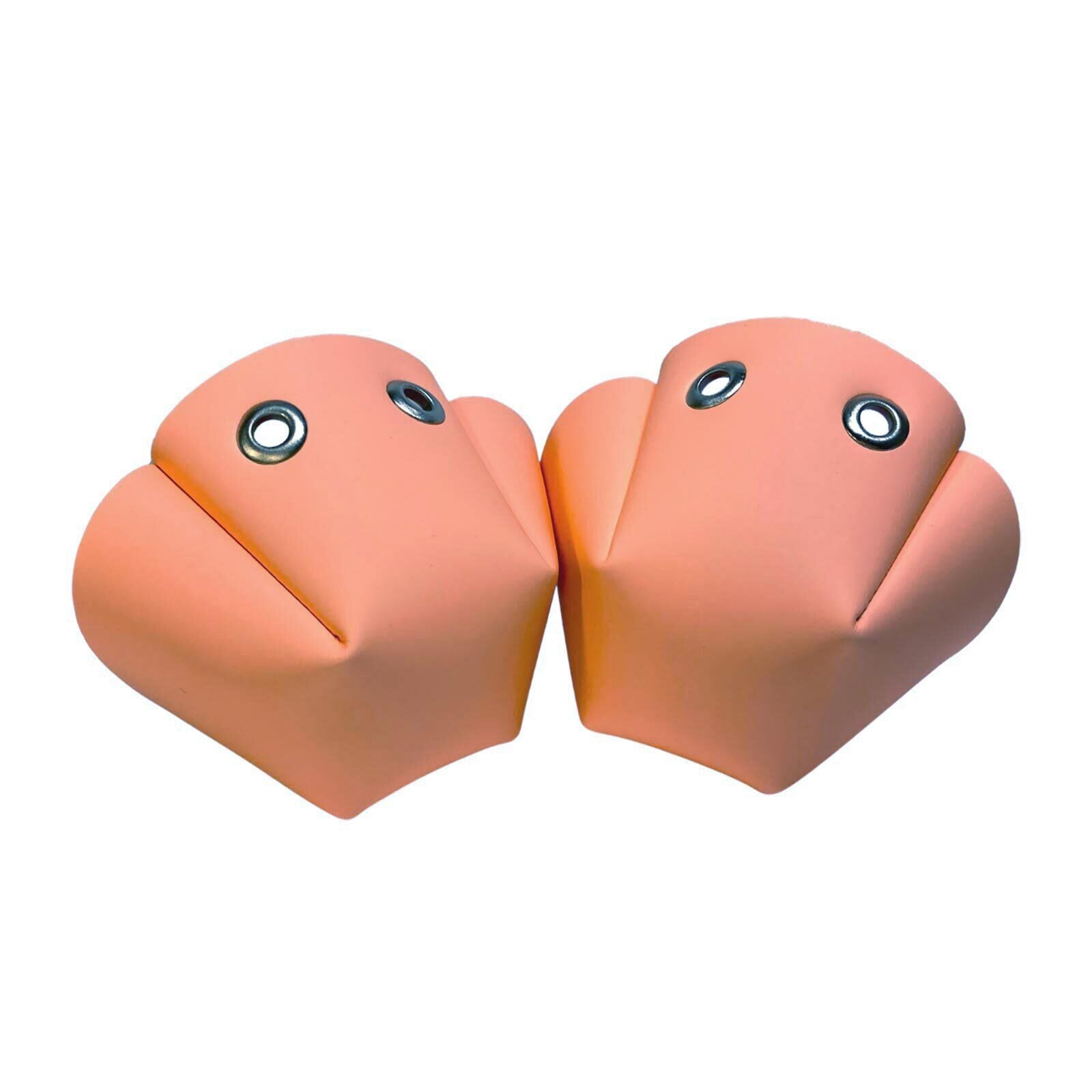 One Stop Vegan Toe Guards / Glow in the Dark Orange