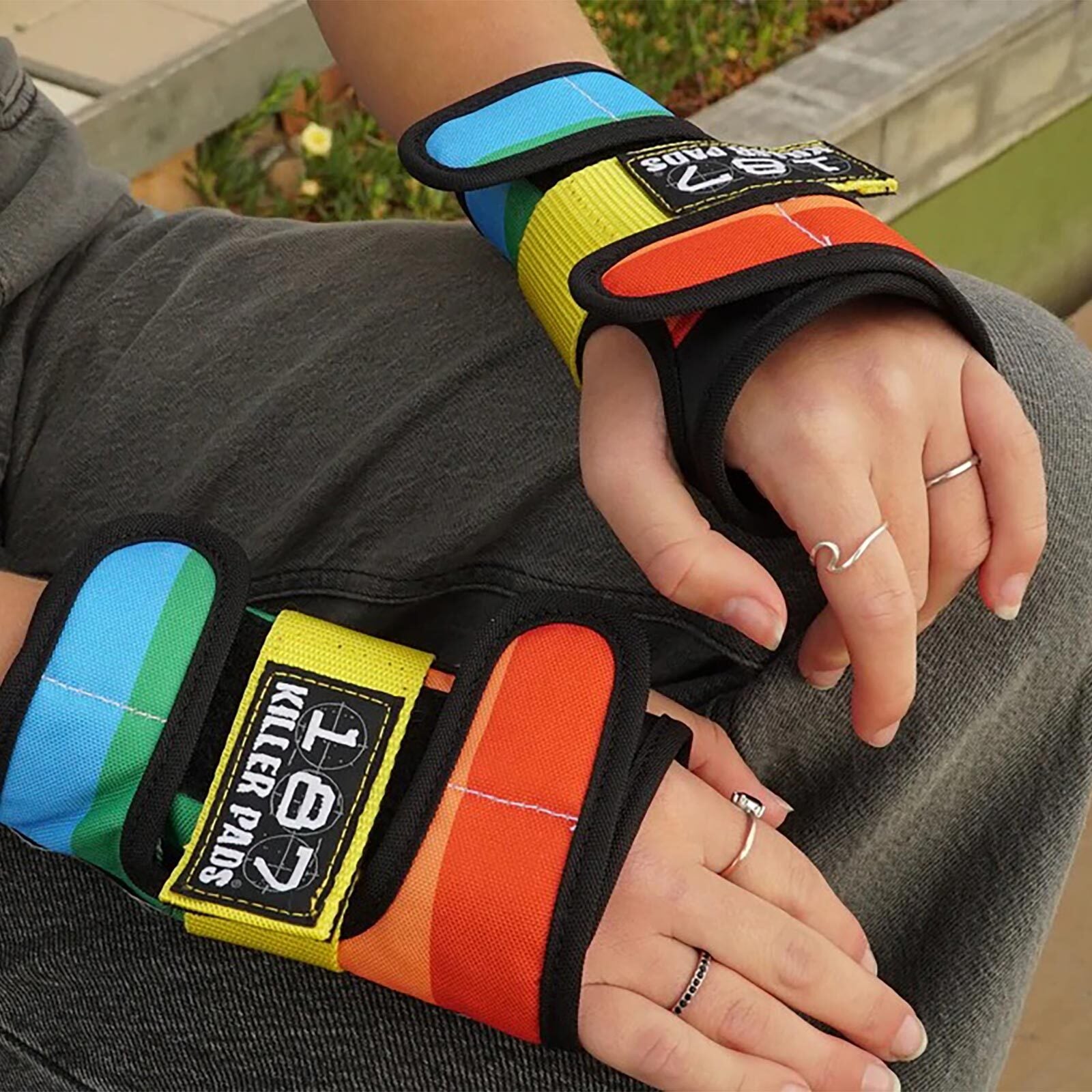 187 Wrist Guards / Rainbow