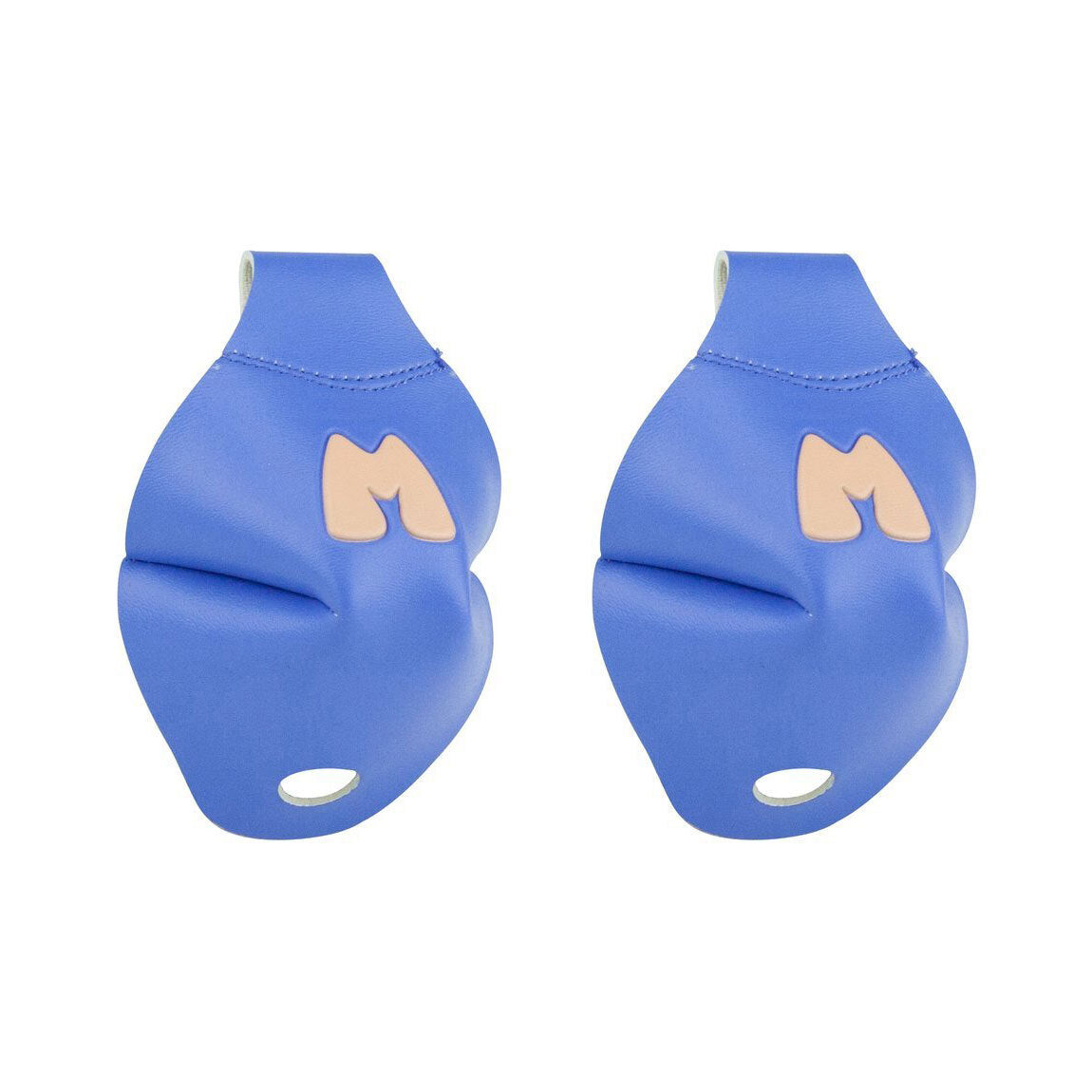 Moxi Beach Bunny Toe Caps (Pair) Periwinkle Sunset