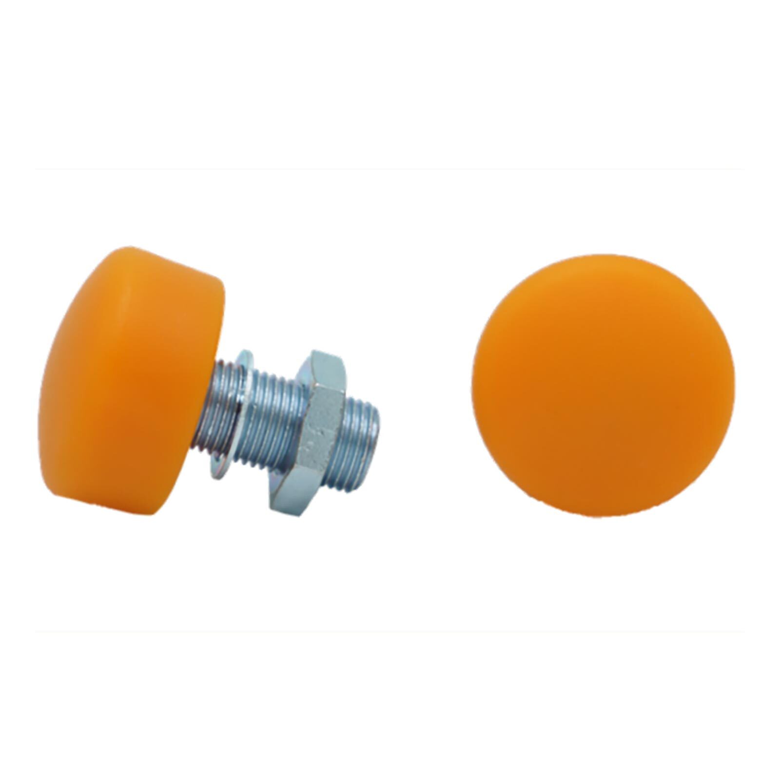 Moxi Rainbow Rider Adjustable Toe Stops / Orange
