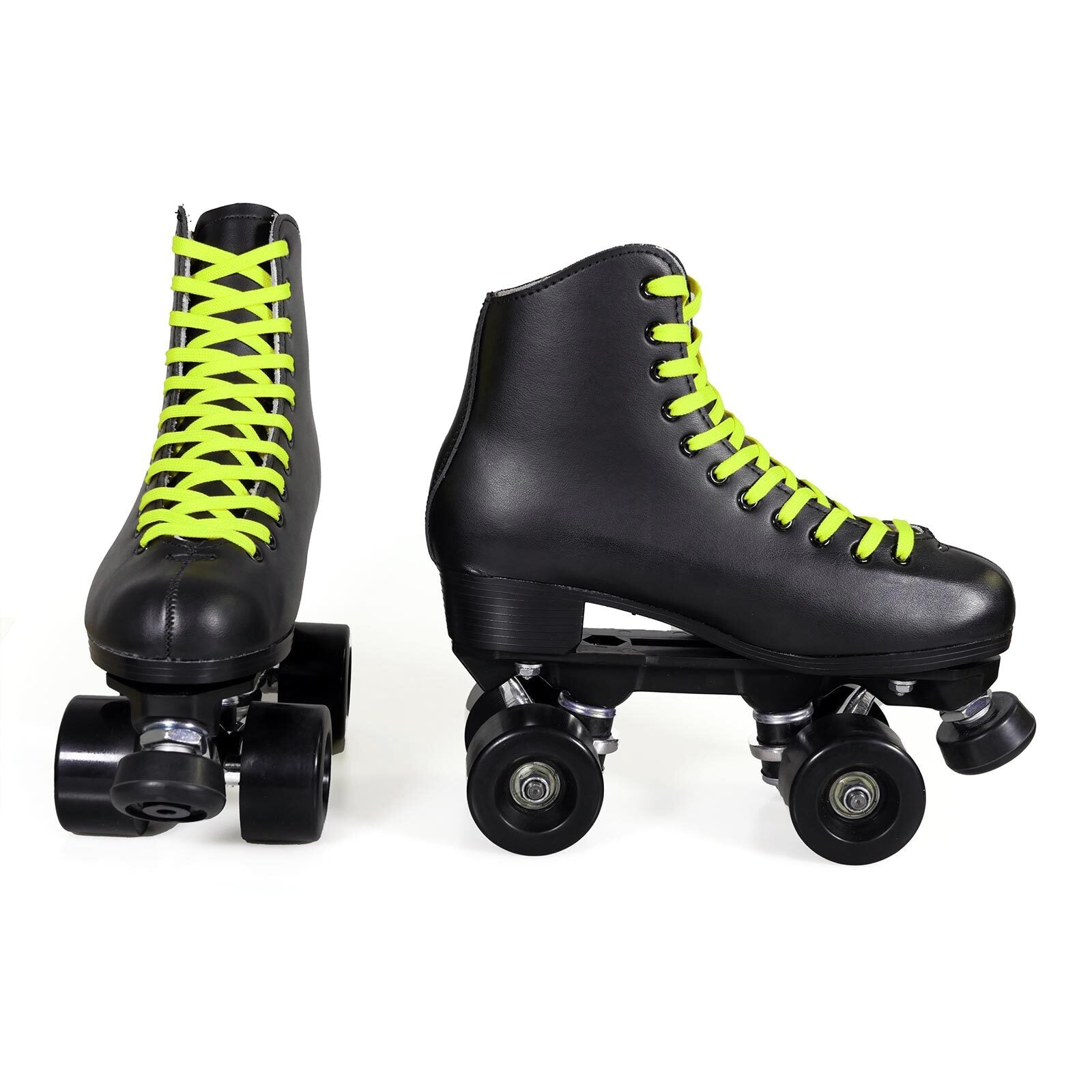Roll Waxed Skate Laces / Lime Green
