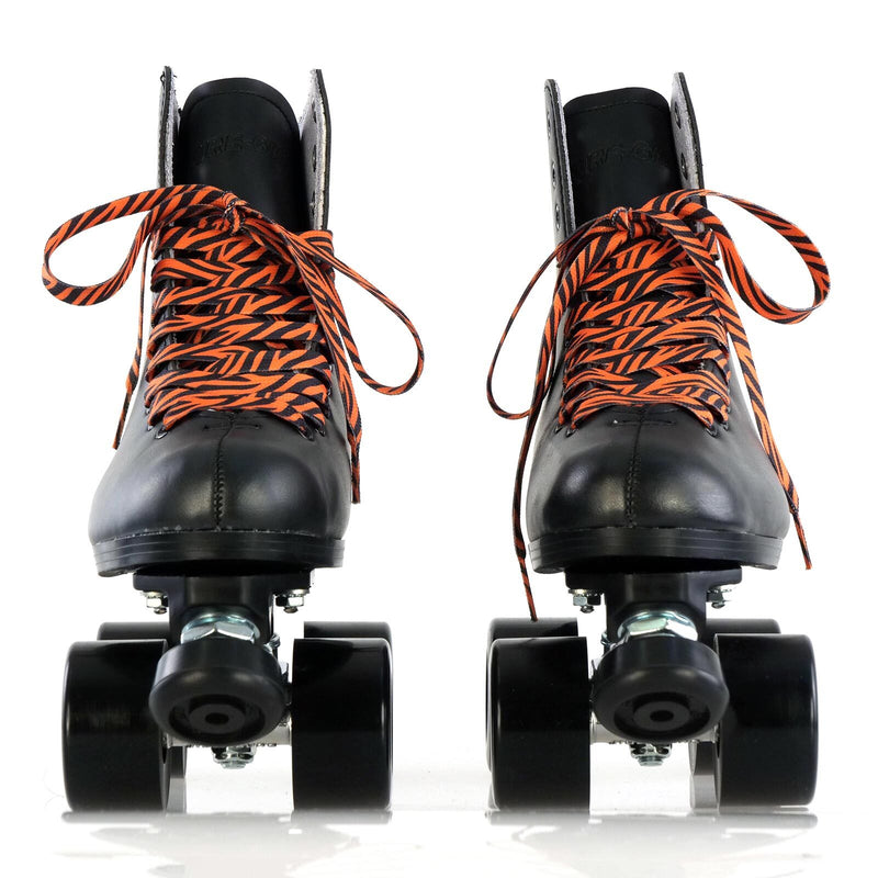 Roll Waxed Skate Laces / Tiger Print