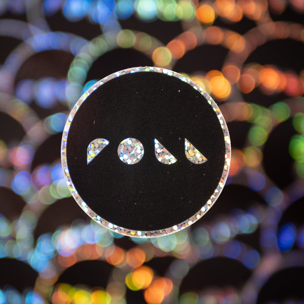 Roll Skate Studio Glitter Sticker / Logo