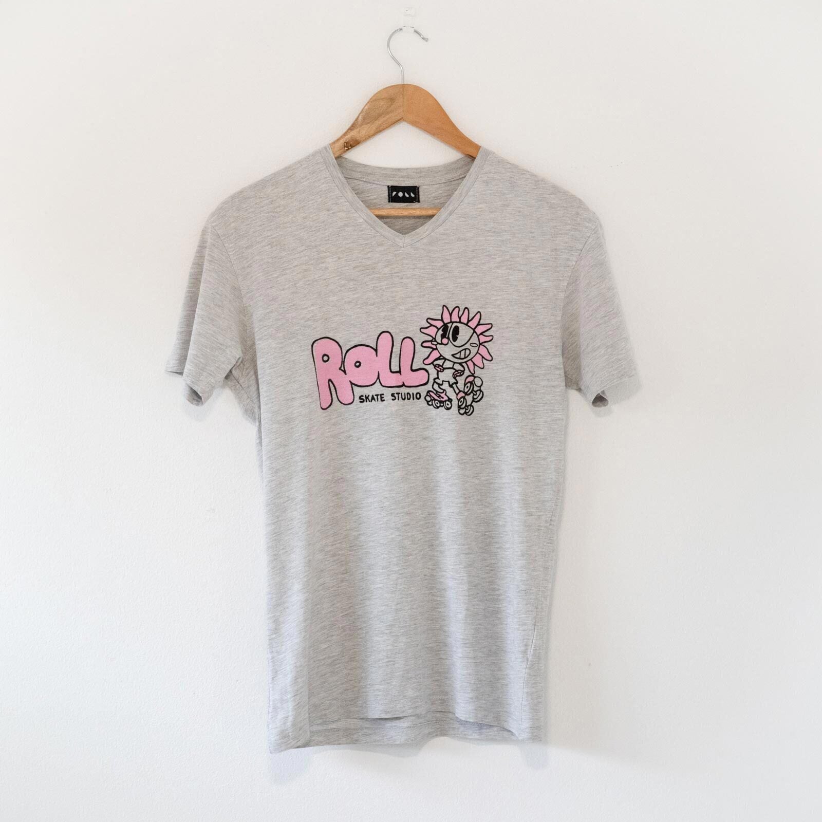 Roll Upcycled / Sunflower Tee / Grey / XS