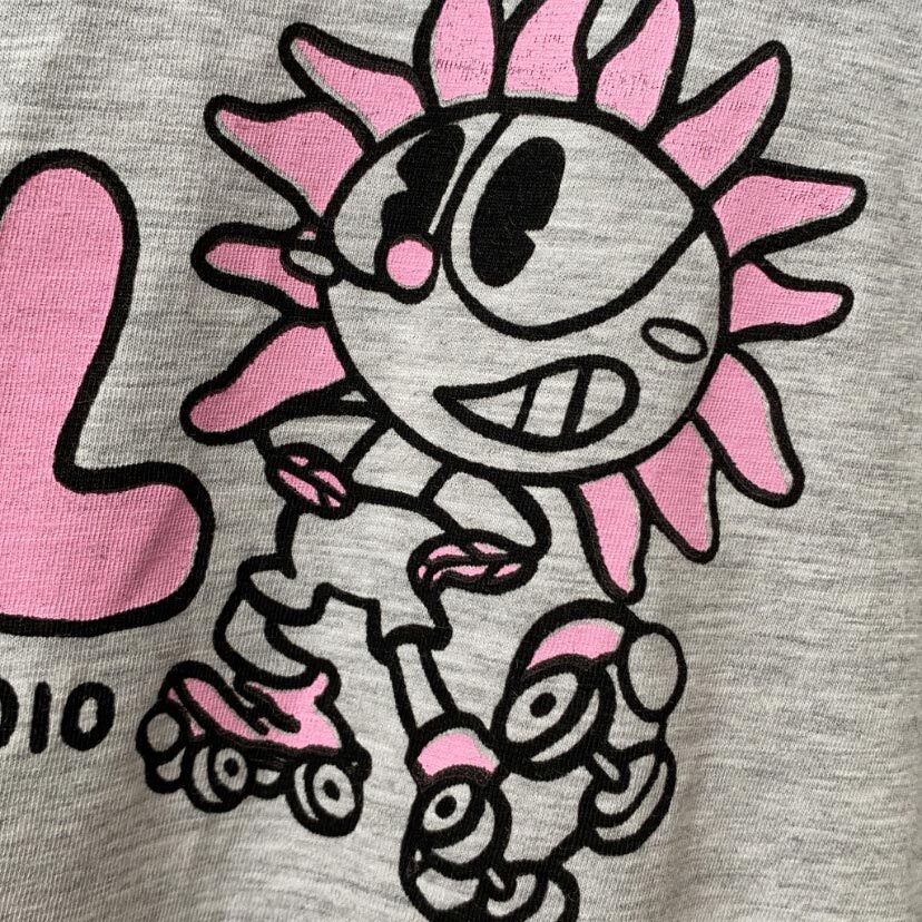 Roll Upcycled / Sunflower Tee / Grey / XS