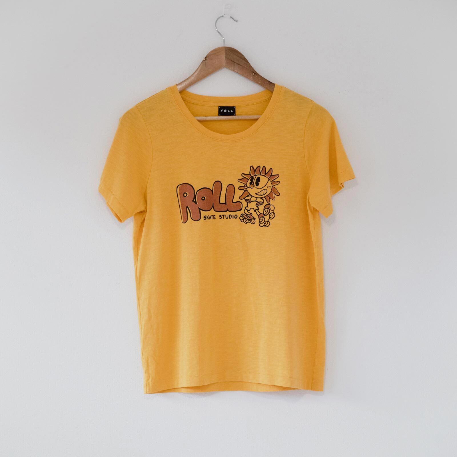 Roll Upcycled / Sunflower Tee / Yellow / S