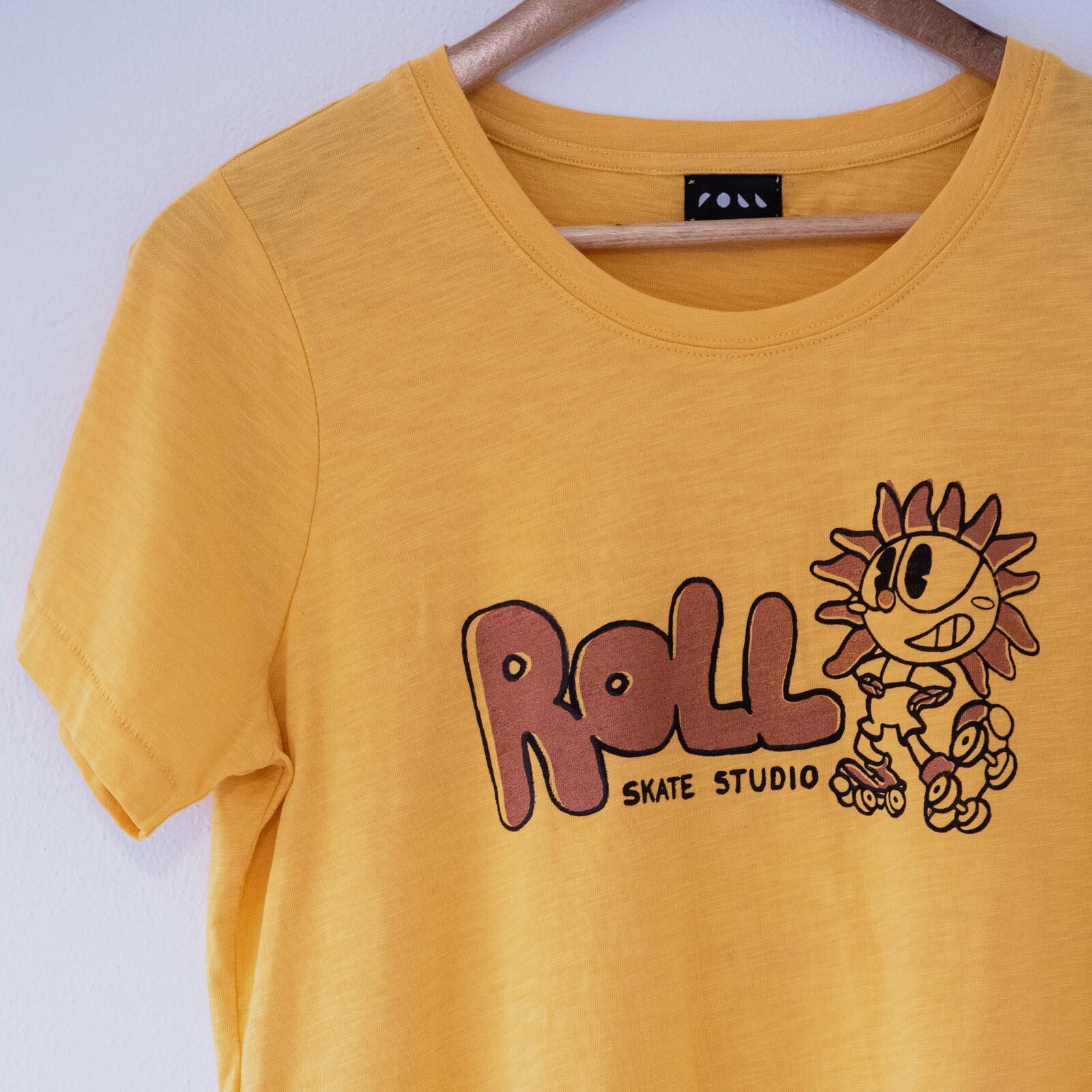 Roll Upcycled / Sunflower Tee / Yellow / S