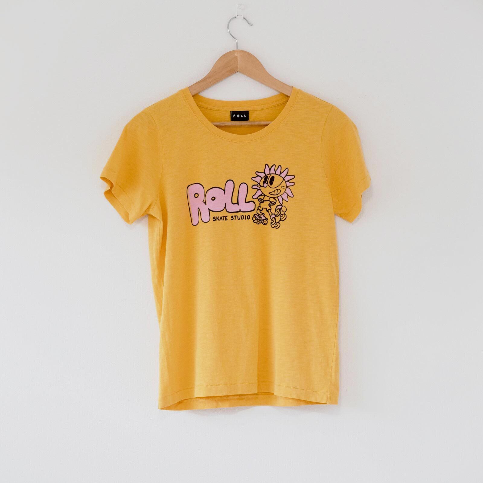 Roll Upcycled / Sunflower Tee / Yellow / XS